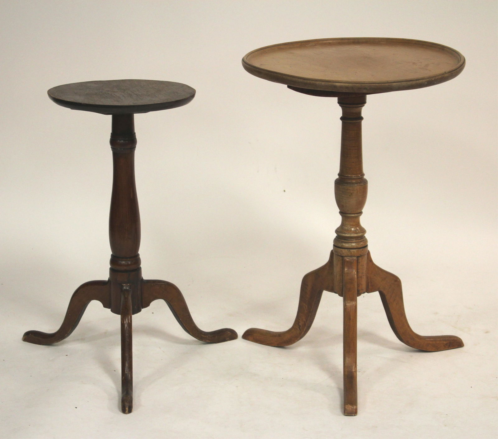 Two Early Candlestands (1 of 3)