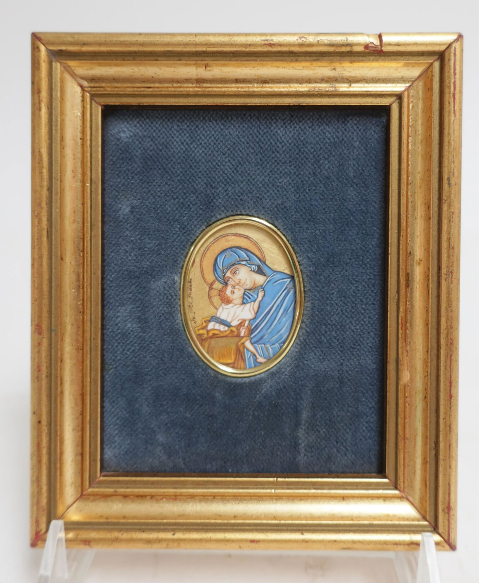 Ivana Joli Fedeli: Oval Miniature Painting (1 of 2)