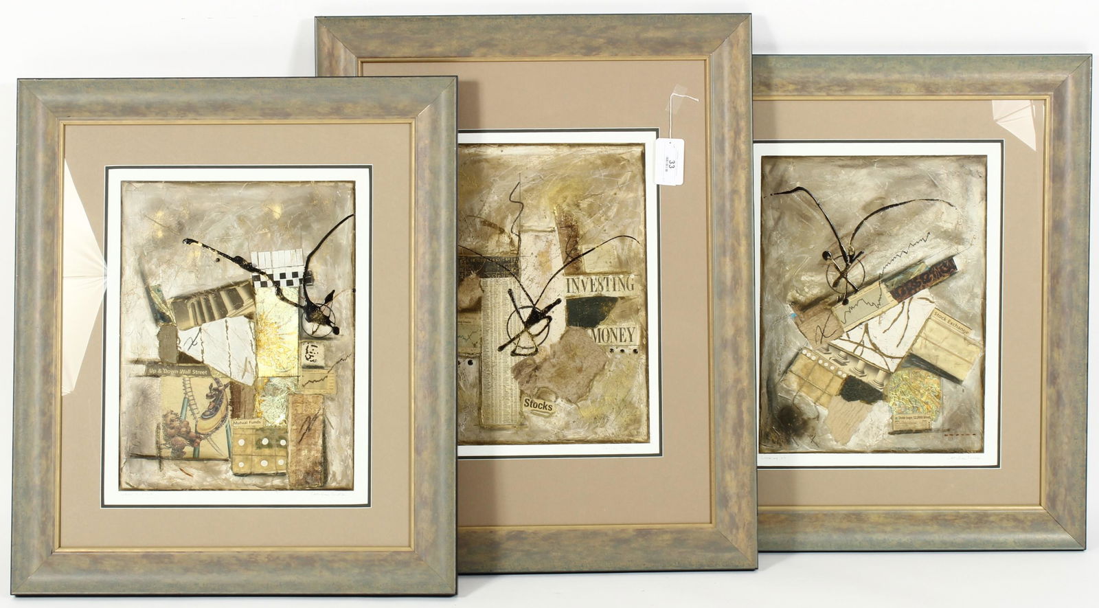 Cadillac Jones, 3 Artworks, mixed media (1 of 10)