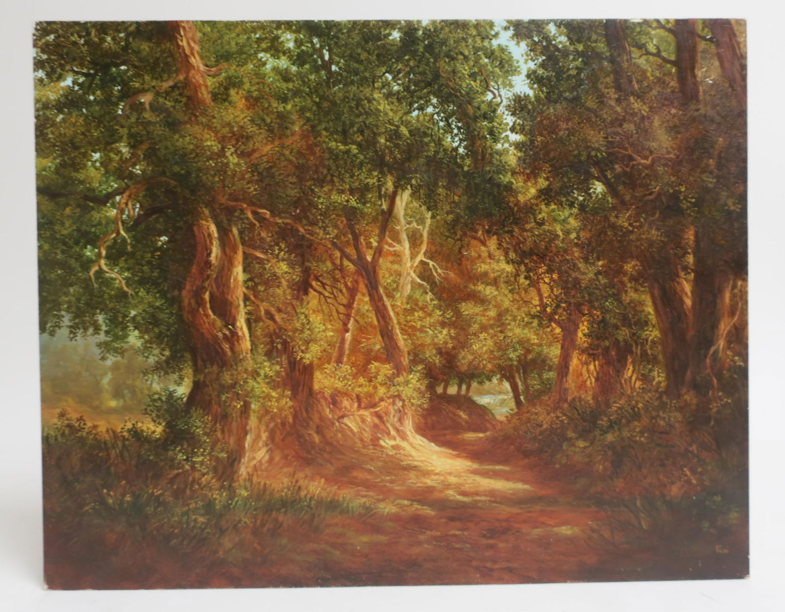 Temi, 20th C., Forest, O/B (1 of 2)