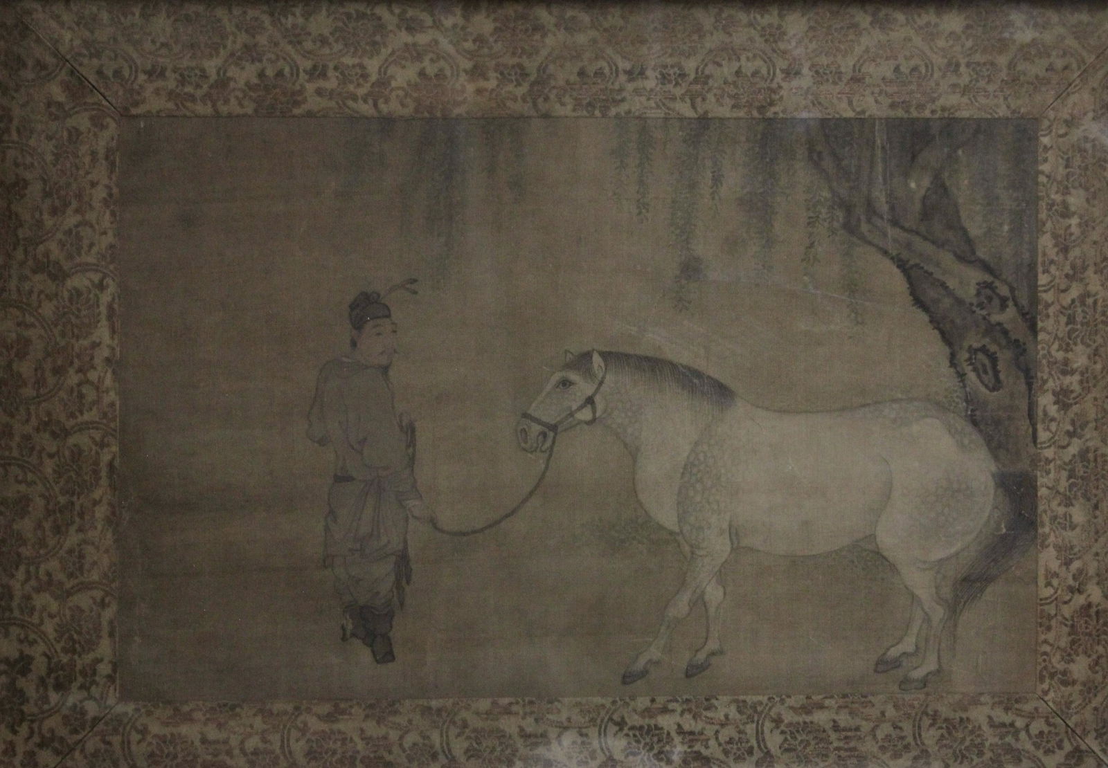 Tang Style Painting, Man and Horse (1 of 1)