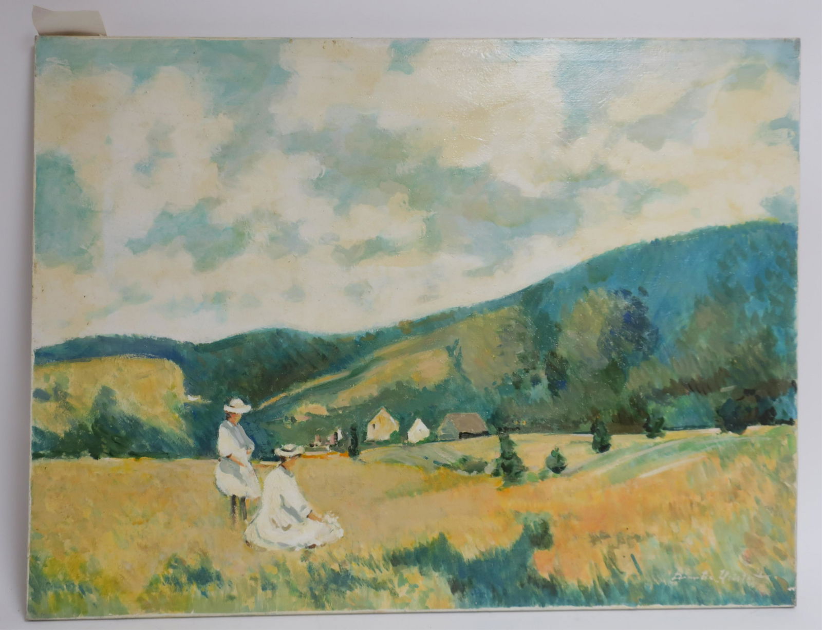 Dimitri Hristoff, "Lazy Afternoon" O/C (1 of 1)