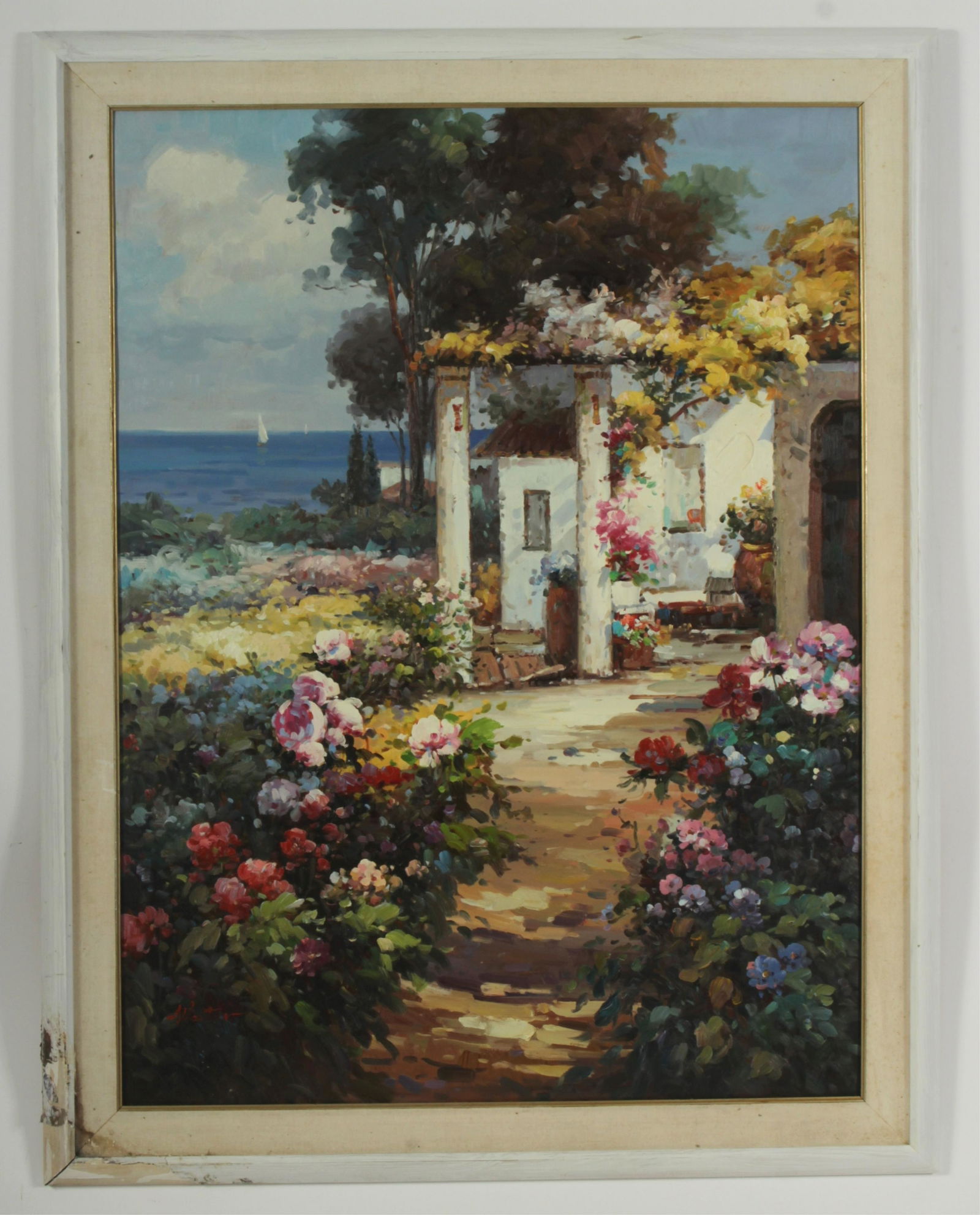 Walter, "Springtime", O/C, 20th C. (1 of 8)