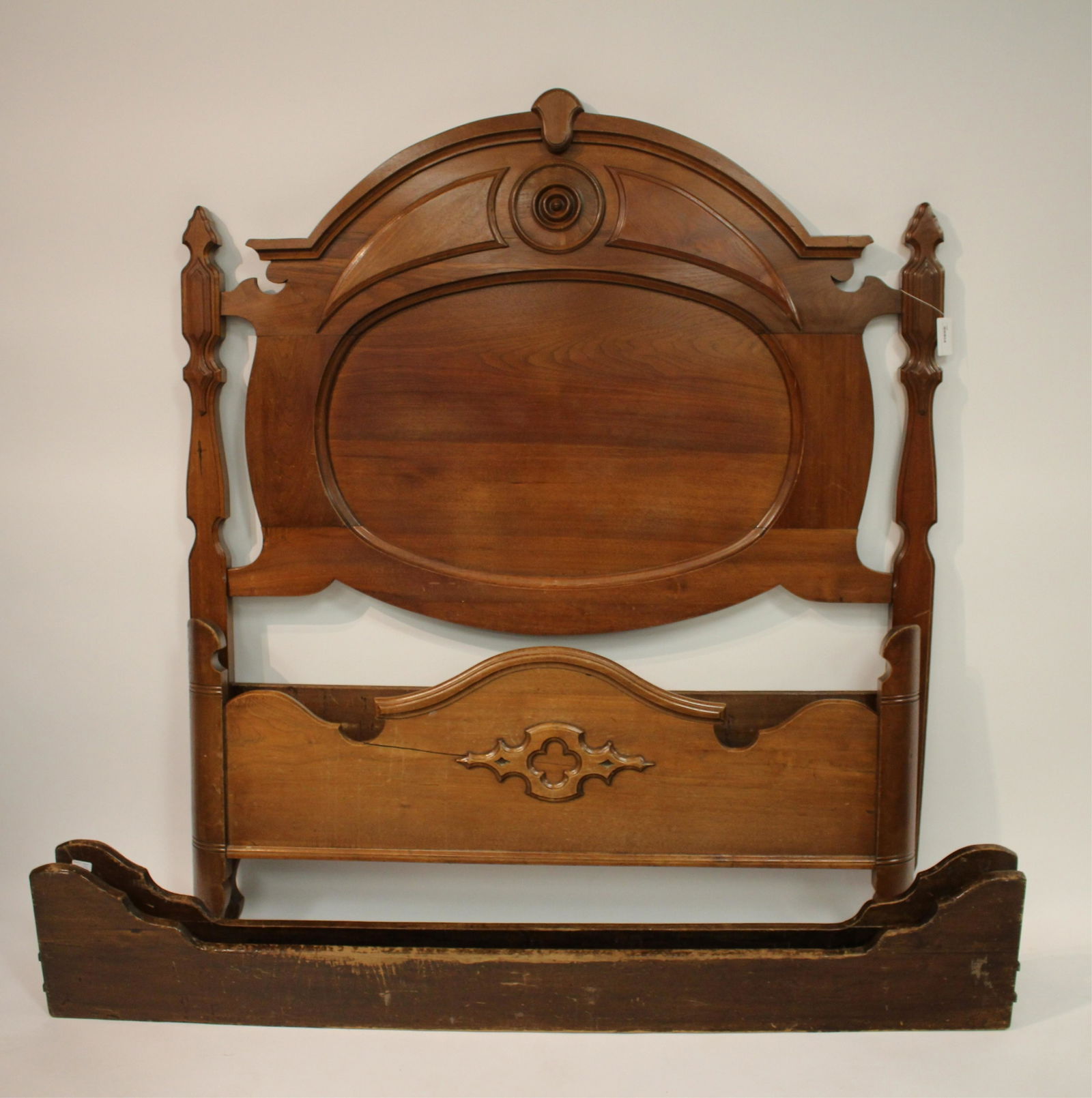 East Lake Walnut Double Bed (1 of 5)