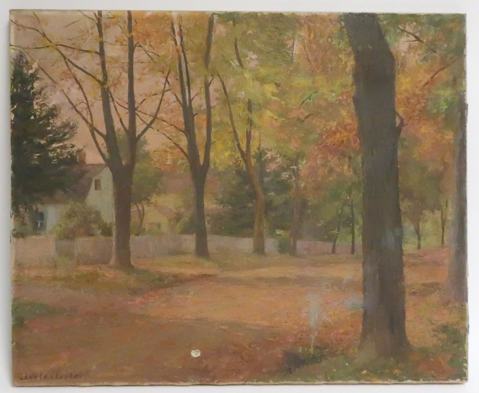 Charles Foster, Autumn Landscape O/C (1 of 5)
