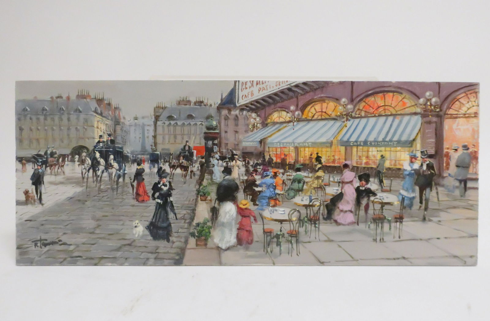 Francesco Tammaro, 5 Parisian Scenes O/B (1 of 6)