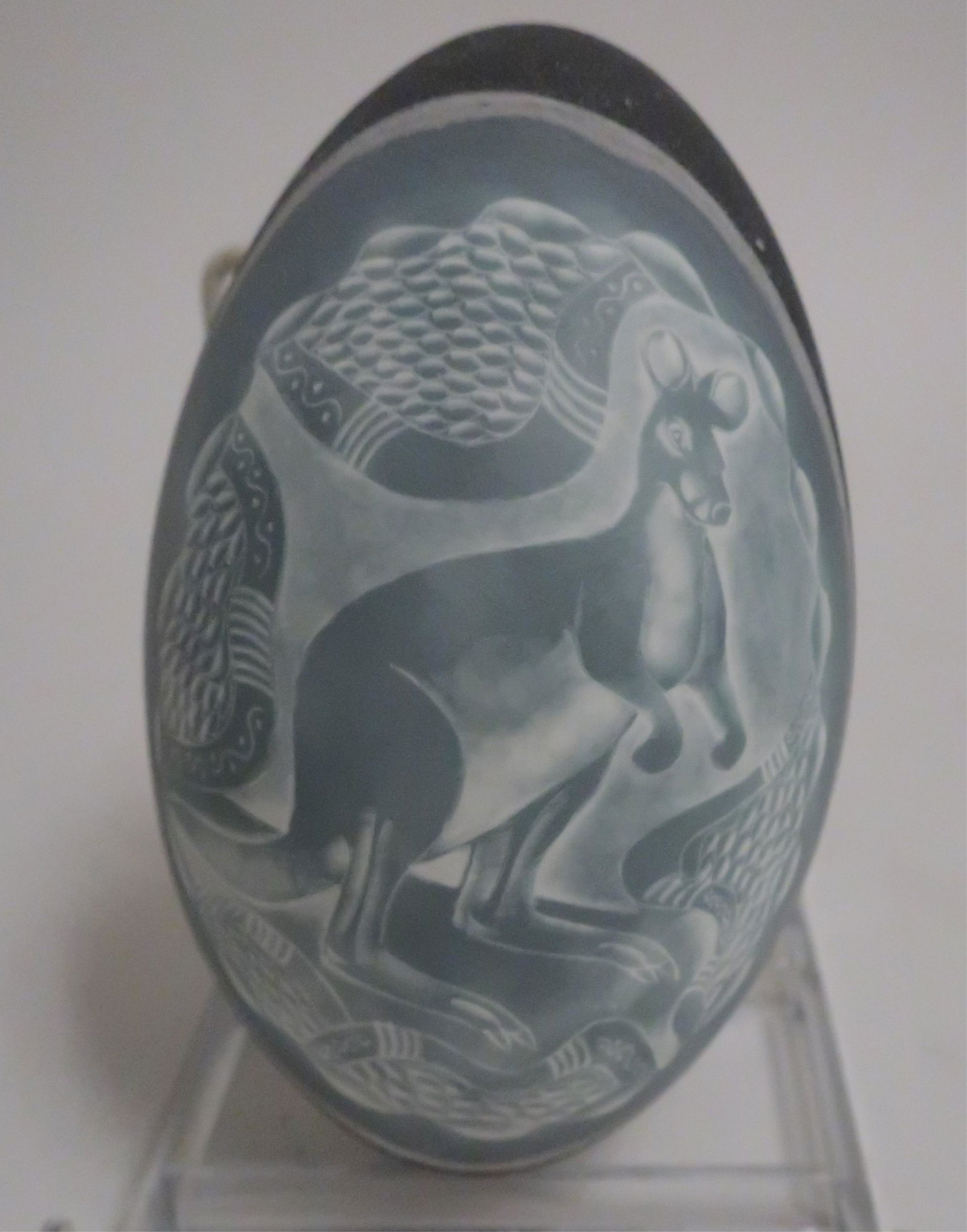 Australian Etched Emu Egg (1 of 3)