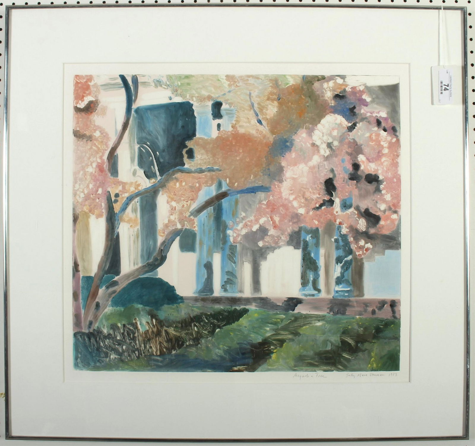 Sally Mara Sturman, Magnolia Tree Monoprint (1 of 3)