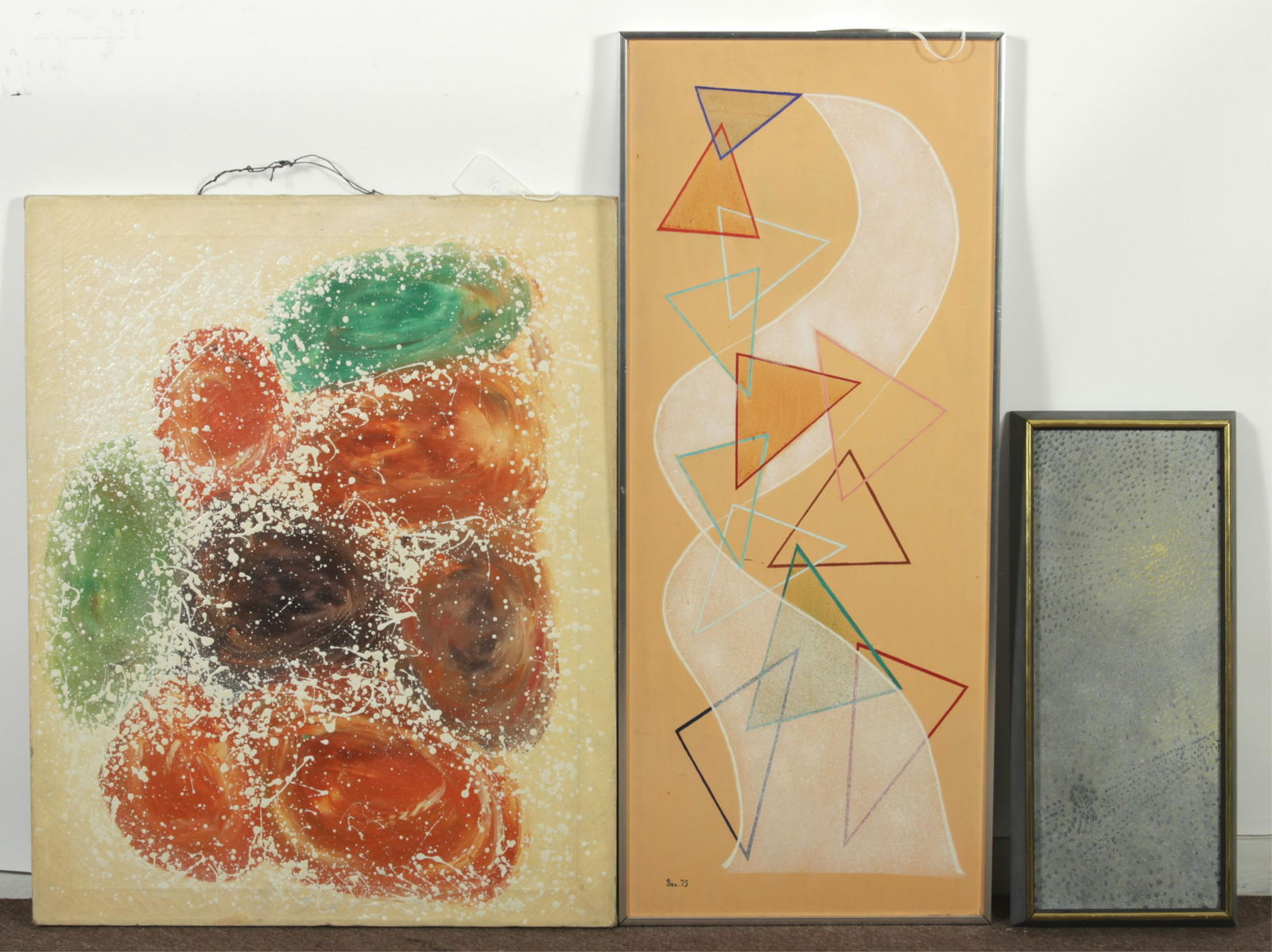 Sevim Eker, (3) Abstract Works, 20th C. (1 of 7)