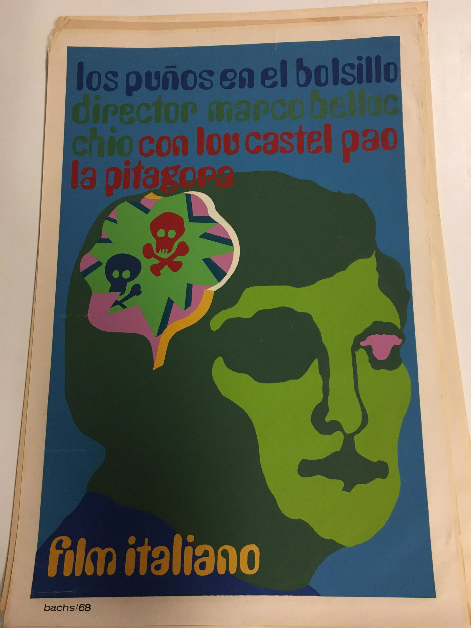 7 1960's Cuban Film Posters - Bachs Rebeiro Oliva: all 1967/68, silkscreens, some possibly rare each 30x20 (LCA500/7)(TC)