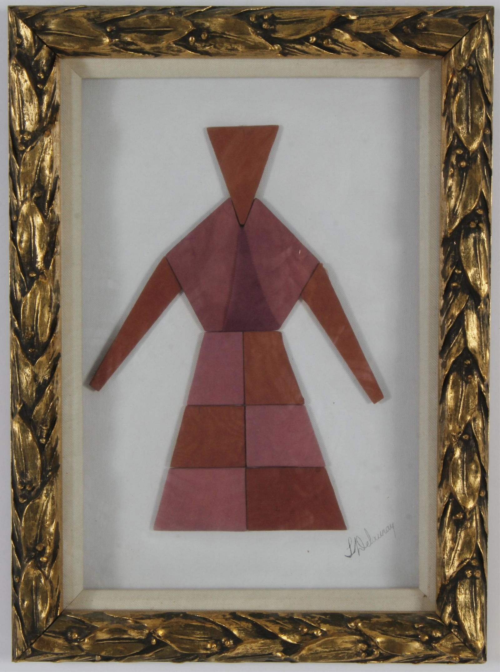 Manner of Sonia Delaunay Geometric Collage (1 of 3)