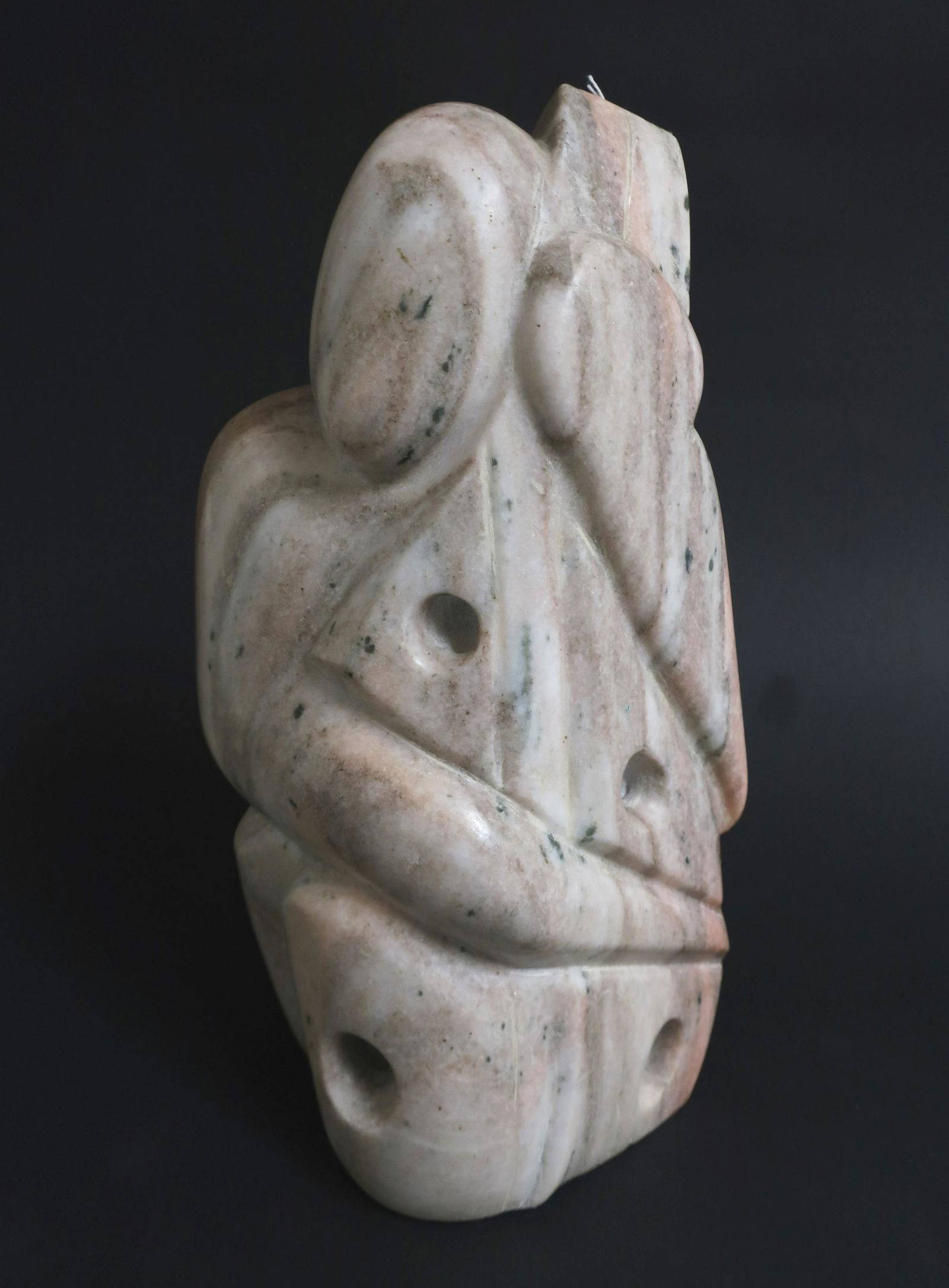 Modern Style Abstract Marble Figural Sculpture (1 of 4)