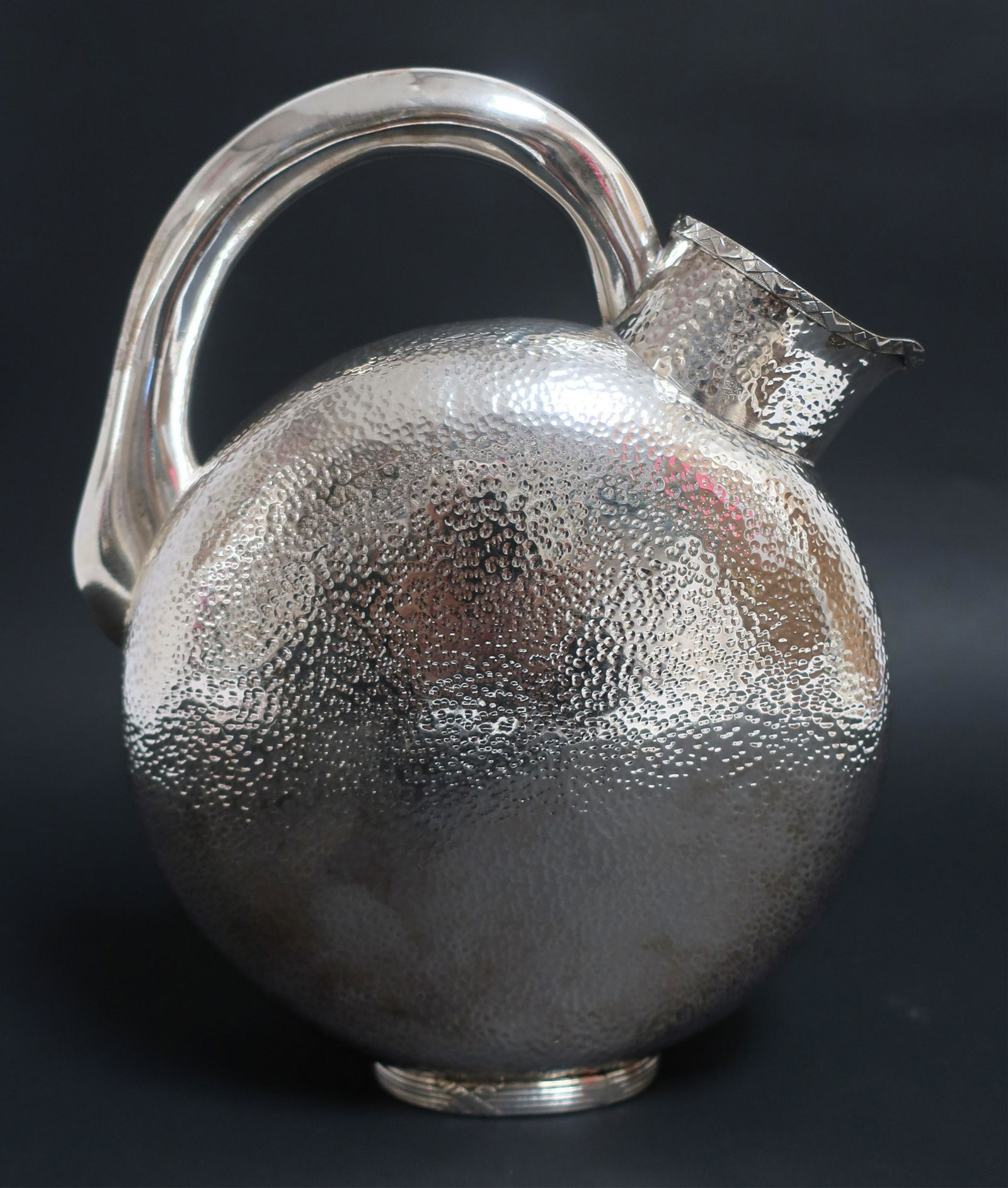 Modern .800 Silver Pitcher from Portugal (1 of 7)