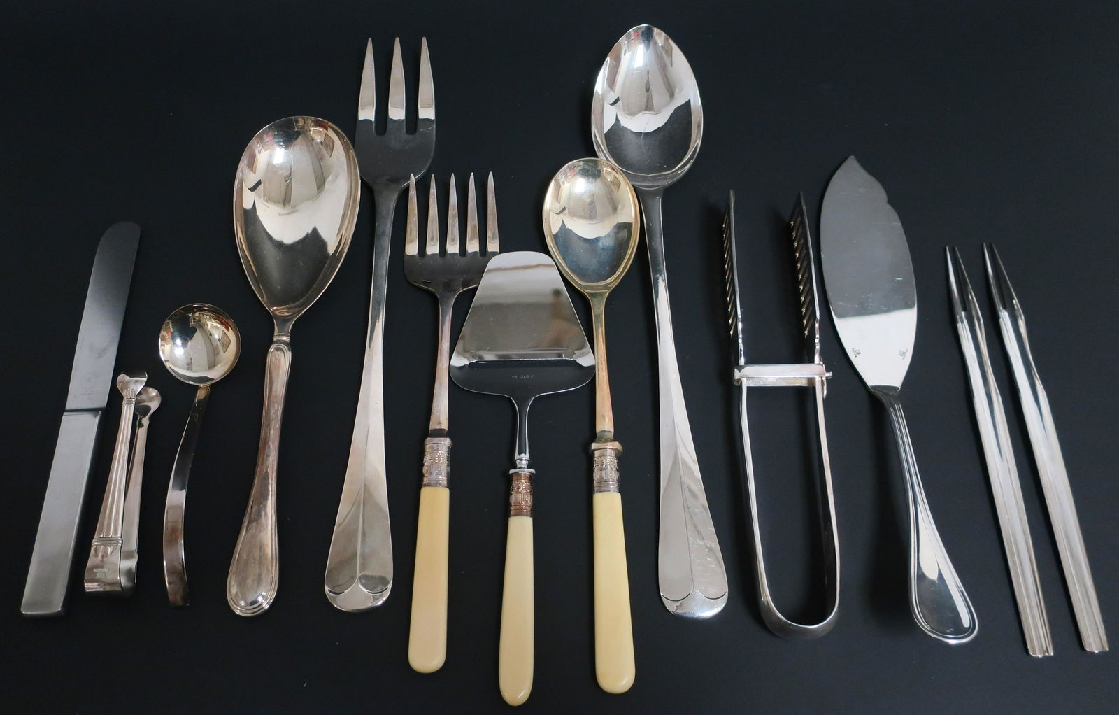 Silverplate Flatware, incl. Christofle, Sheffield (1 of 8)