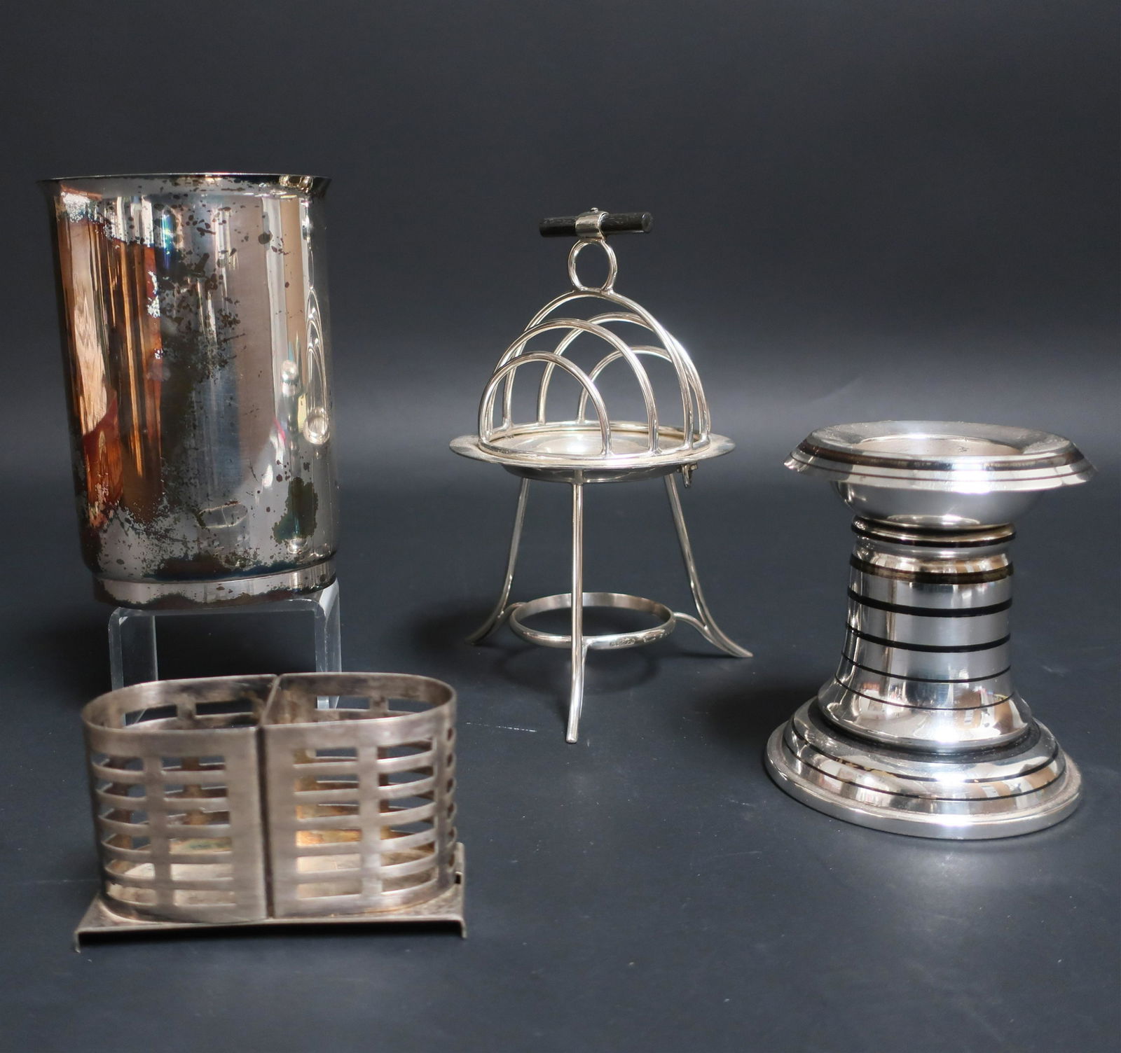 4 German Art Deco Silverplate Table Articles (1 of 6)