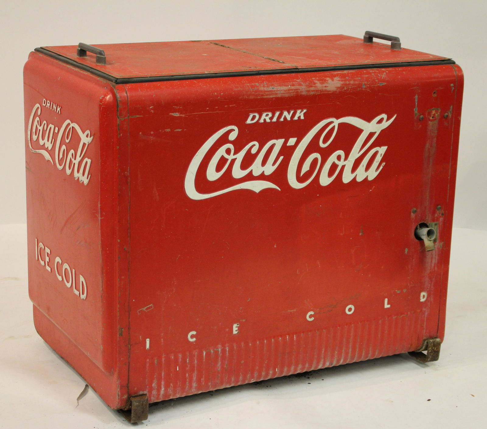 1930-40's Coca Cola Cooler (1 of 4)
