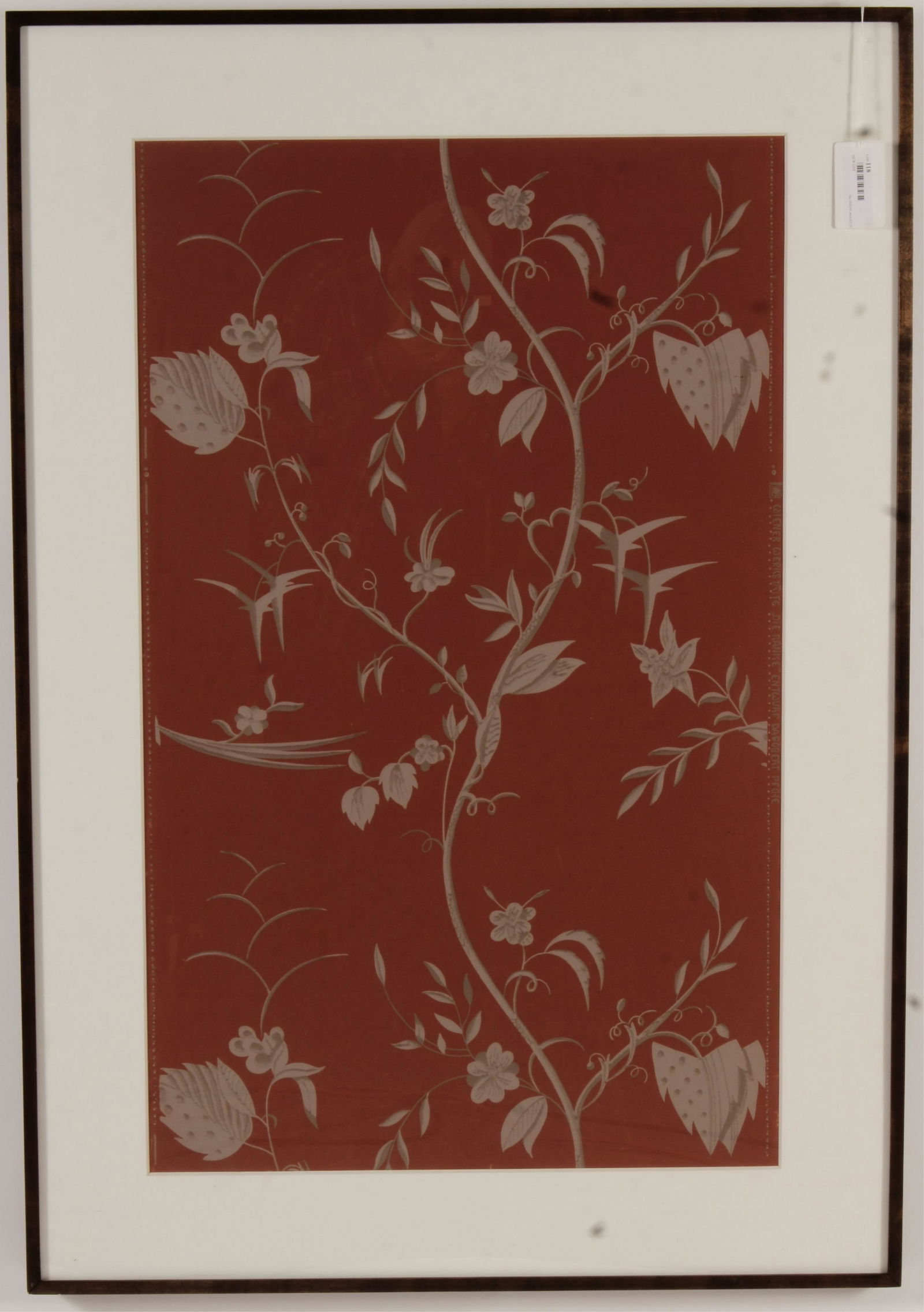 W. Werkstatte Wallpaper Panel, D. Peche, Tendril (1 of 3)