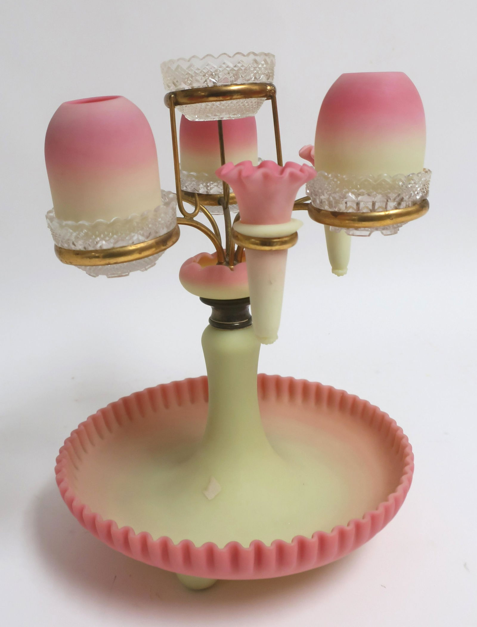 Burmese Epergne Form Fairy Light (1 of 5)