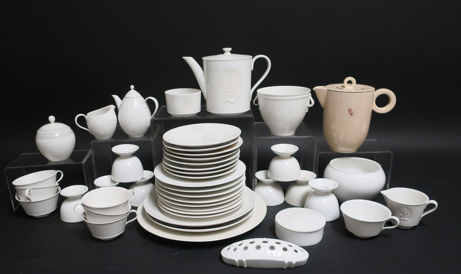 45 Pcs. KPM Porcelain Items (1 of 6)