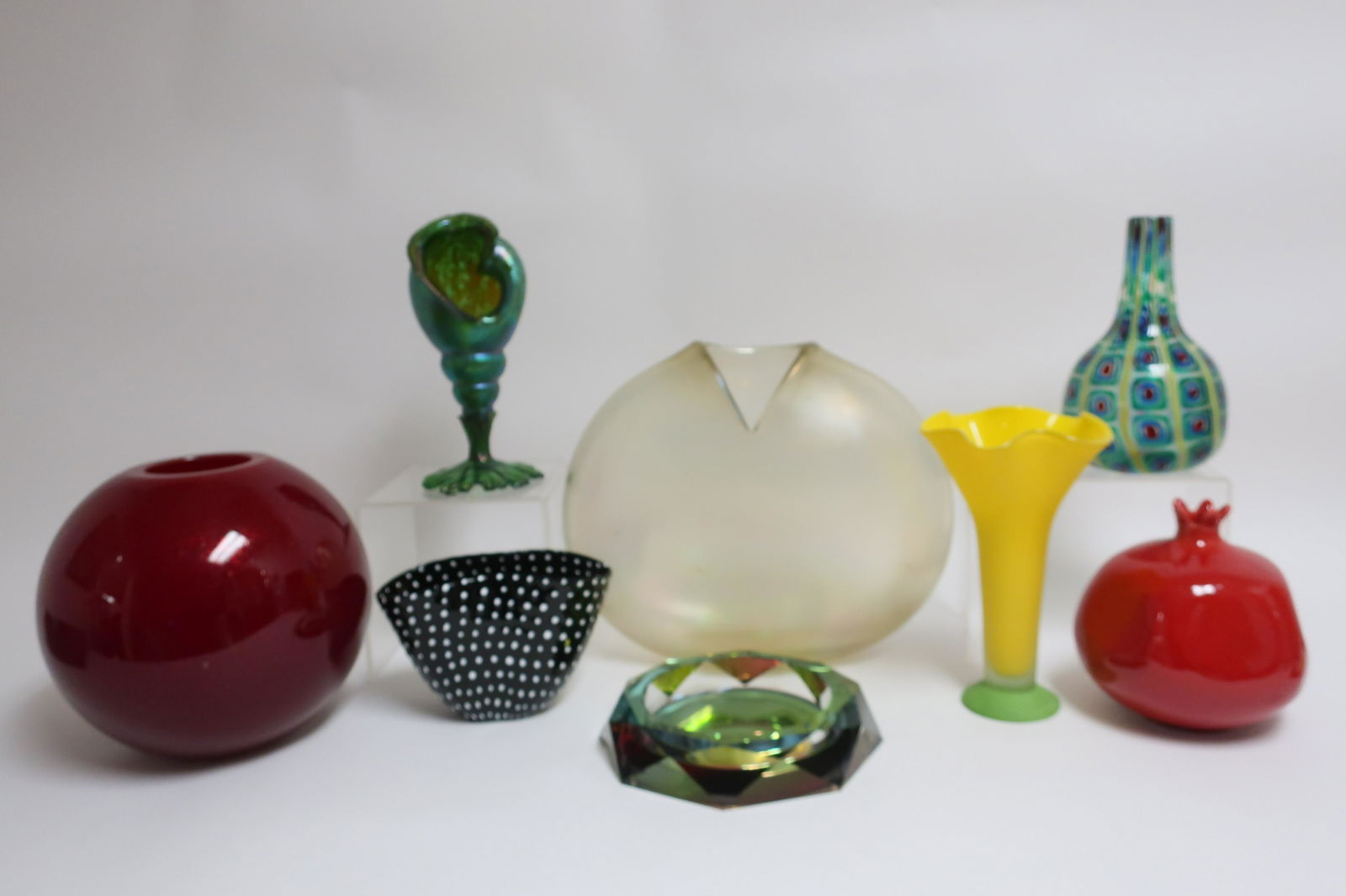 Group of Contemporary Art Glass & Pottery (1 of 7)