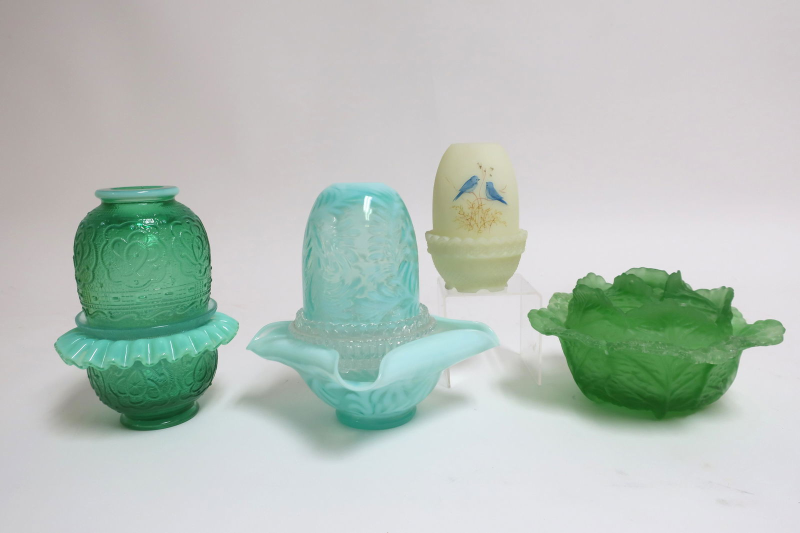 Fairy Lights, Fenton, & Other Art Glass (1 of 7)