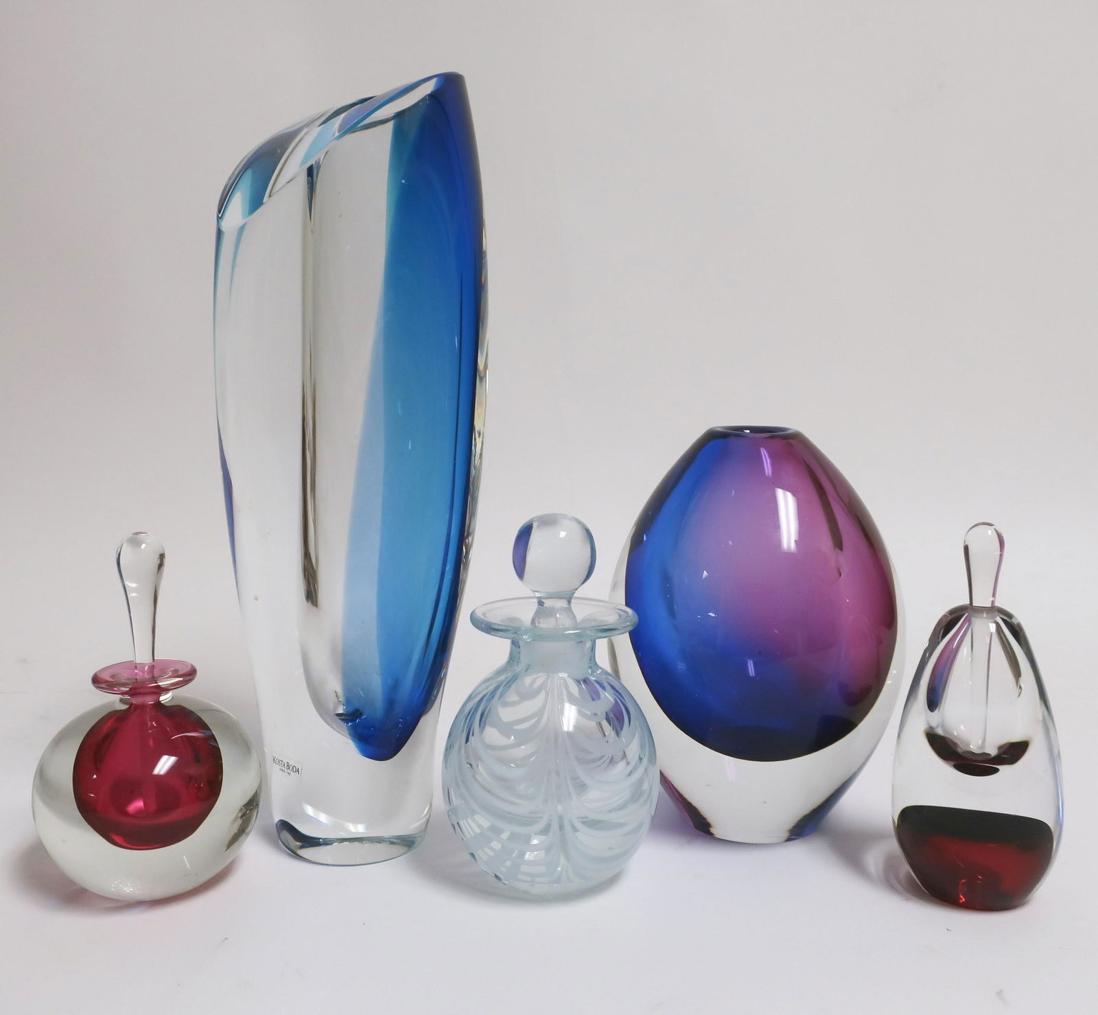 5 Modern Art Glass: Orrefors, K.Boda, Perfumes (1 of 8)