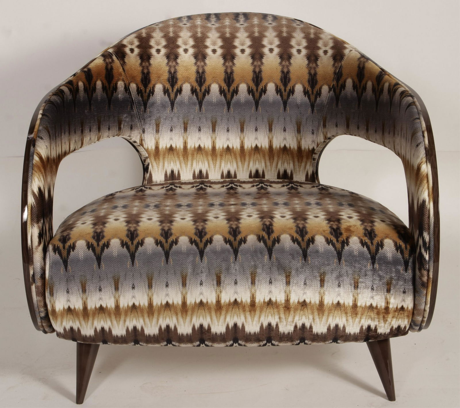 Modern Turri of Italy "Miller" Open Armchair (1 of 5)