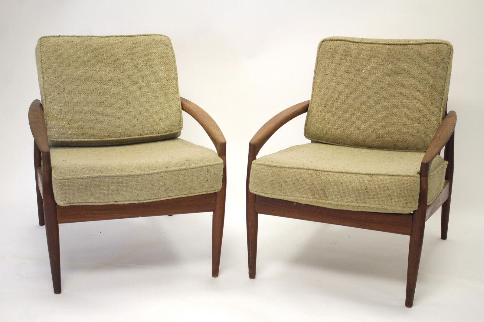 Pr. Kai Kristiansen Teak Lounge Paper Knife Chairs (1 of 5)