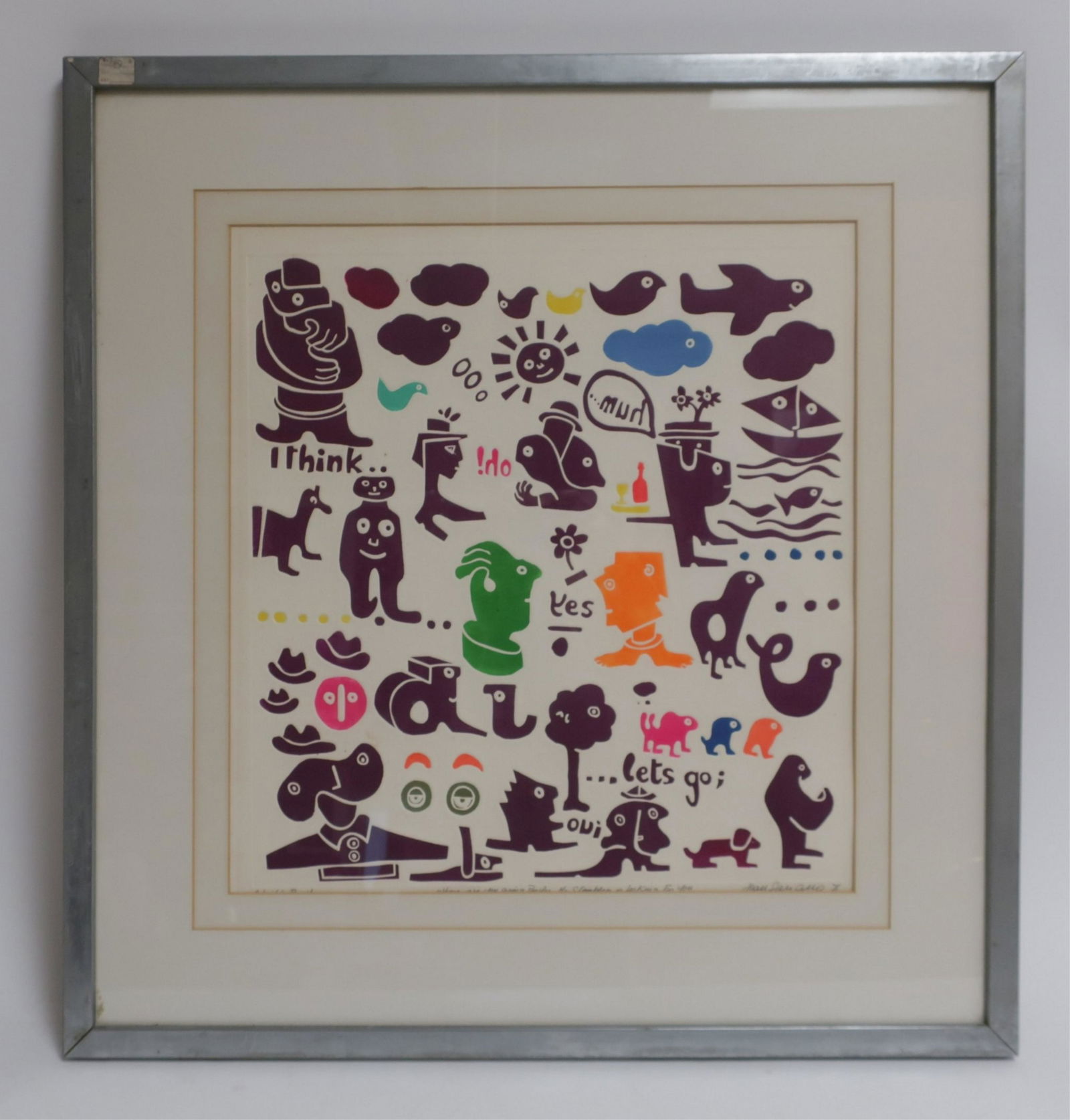 Jean Sariano (b.1943) Color Debossed A/P (1 of 3)