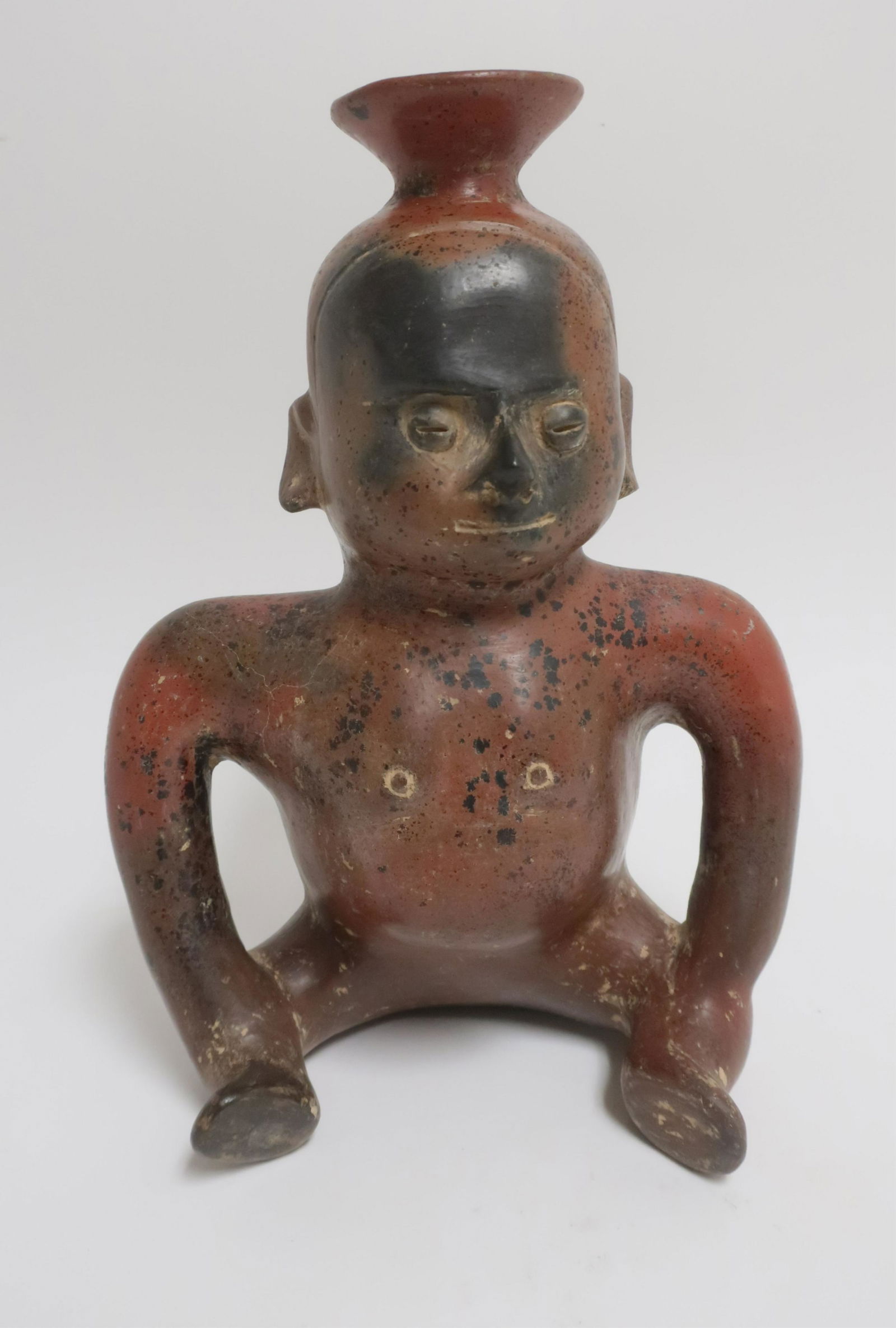 Colima Hunchback Effigy Vesel, Mexico, c. 100 BC-2 (1 of 6)