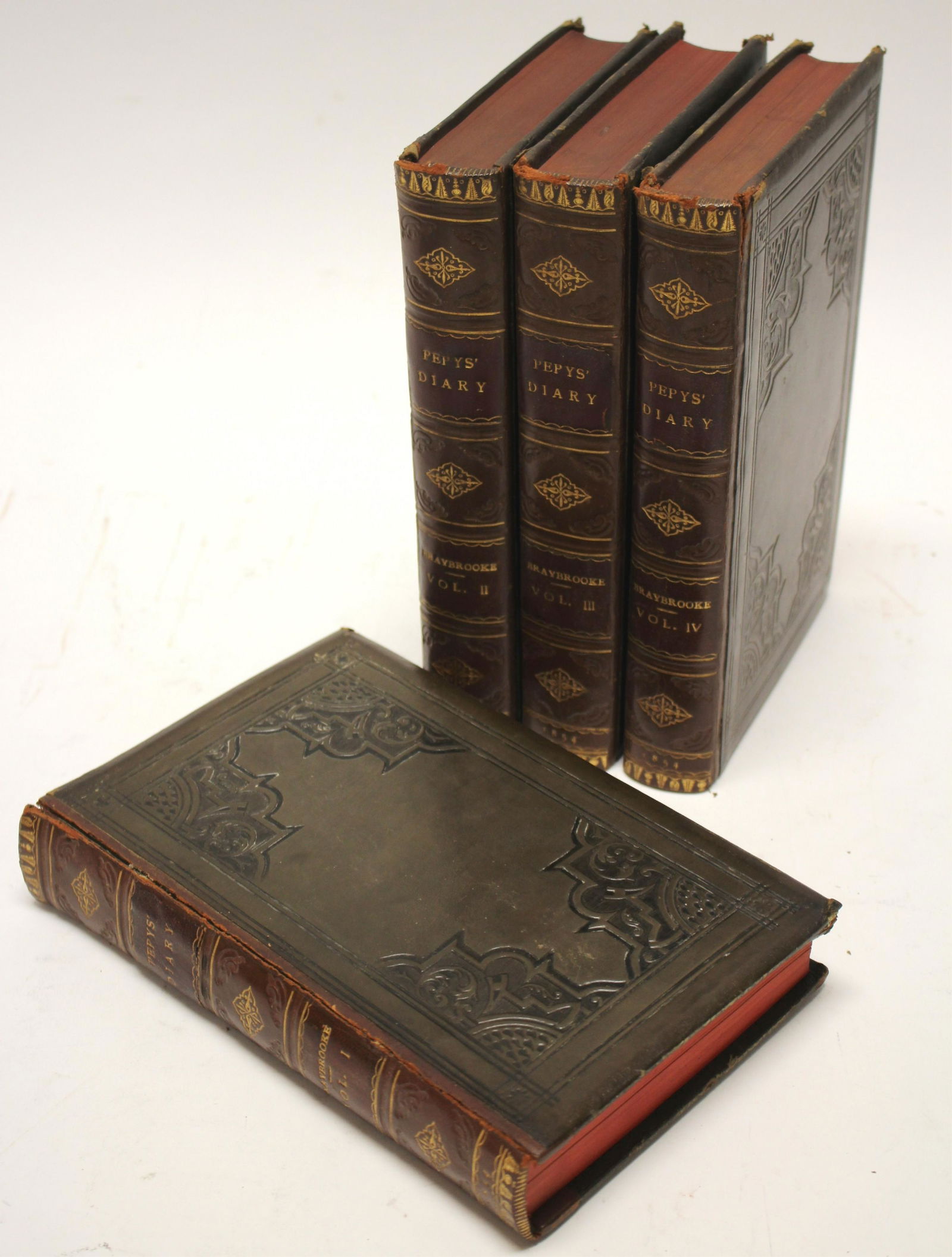 Leather Bound Pepy's Diary 4 Vol (1 of 5)