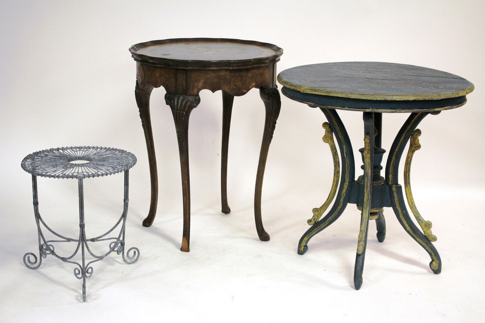 Three Circular Decorator Tables (1 of 4)