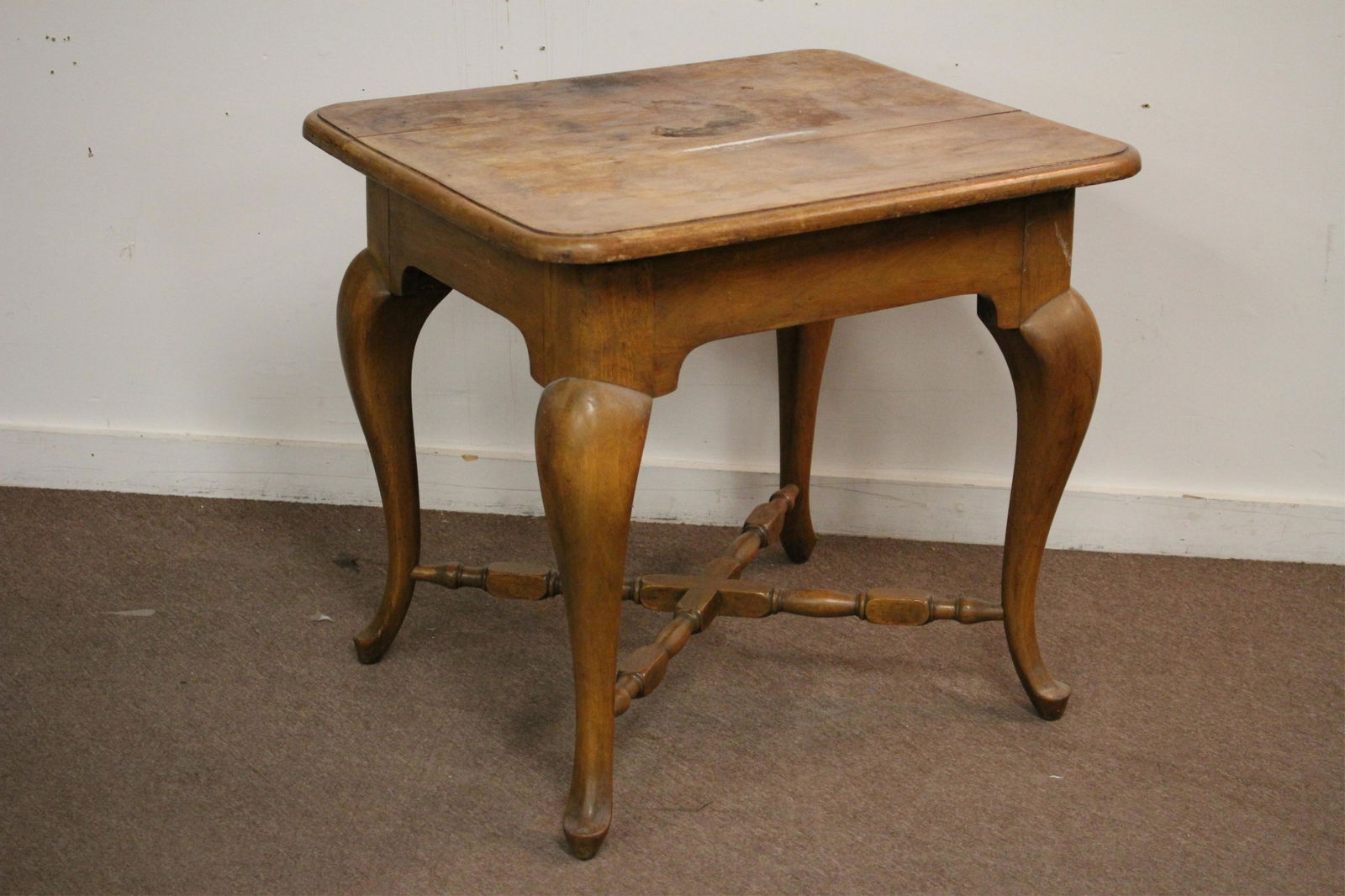 Queen Anne Style Walnut Table (1 of 1)