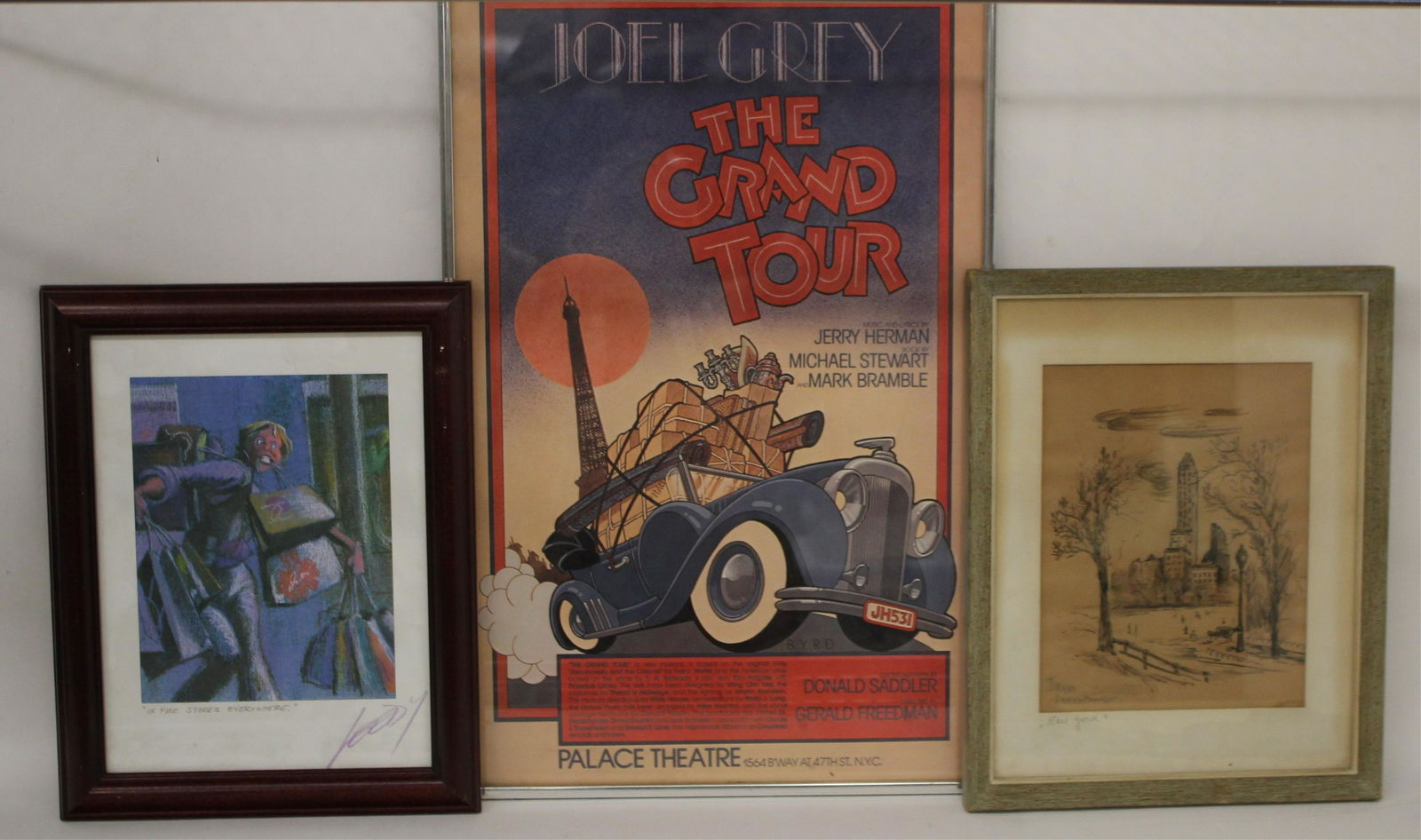 Grand Tour" Poster, Leedy Print, "NY (1 of 5)