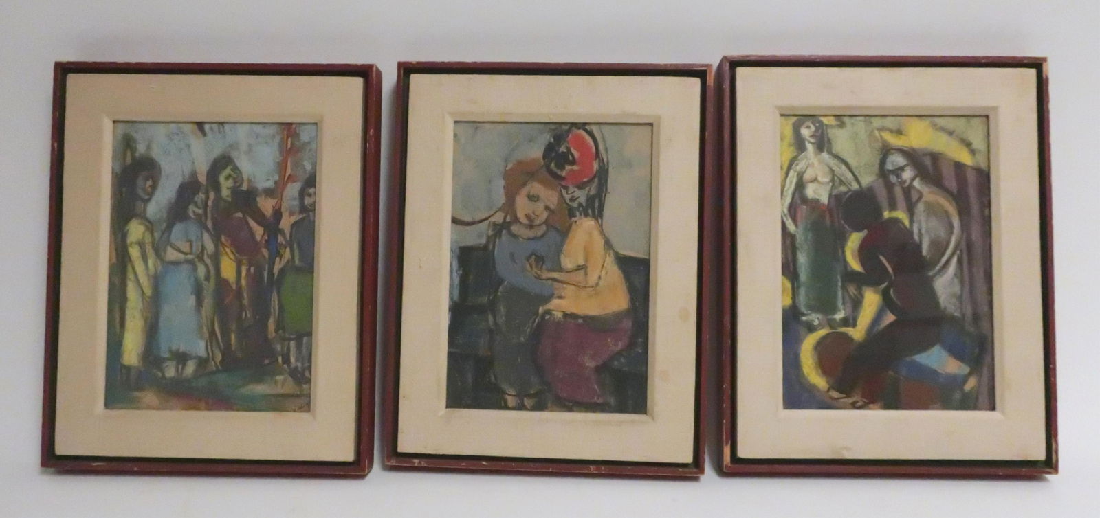 Lotte Wolf Koch, German, 3 Works, O/P (1 of 6)