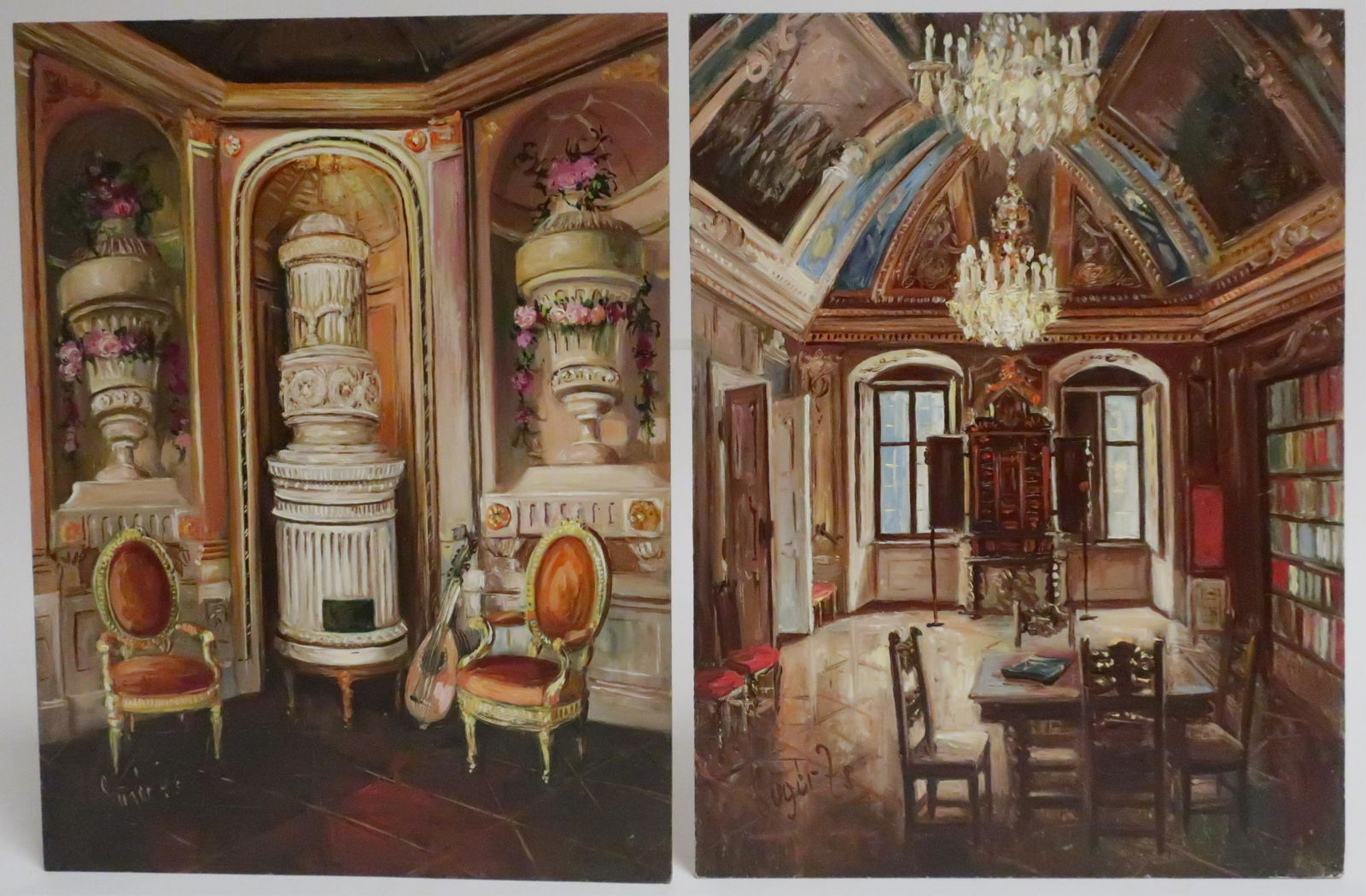 Zsuzanna SUGER, 2 Classical Interiors, O/B (1 of 6)