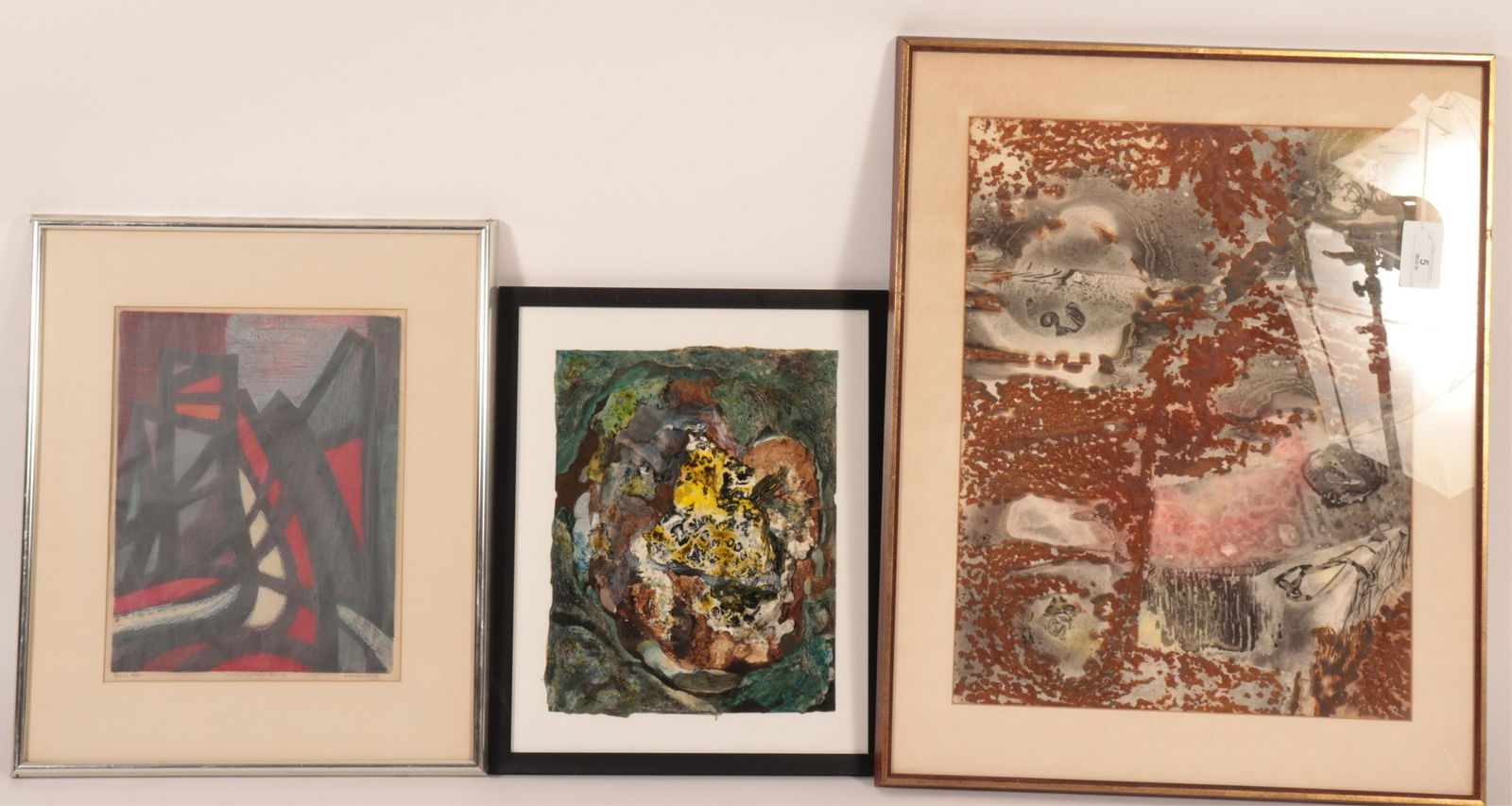 Three Abstracts by Three Artists (1 of 7)