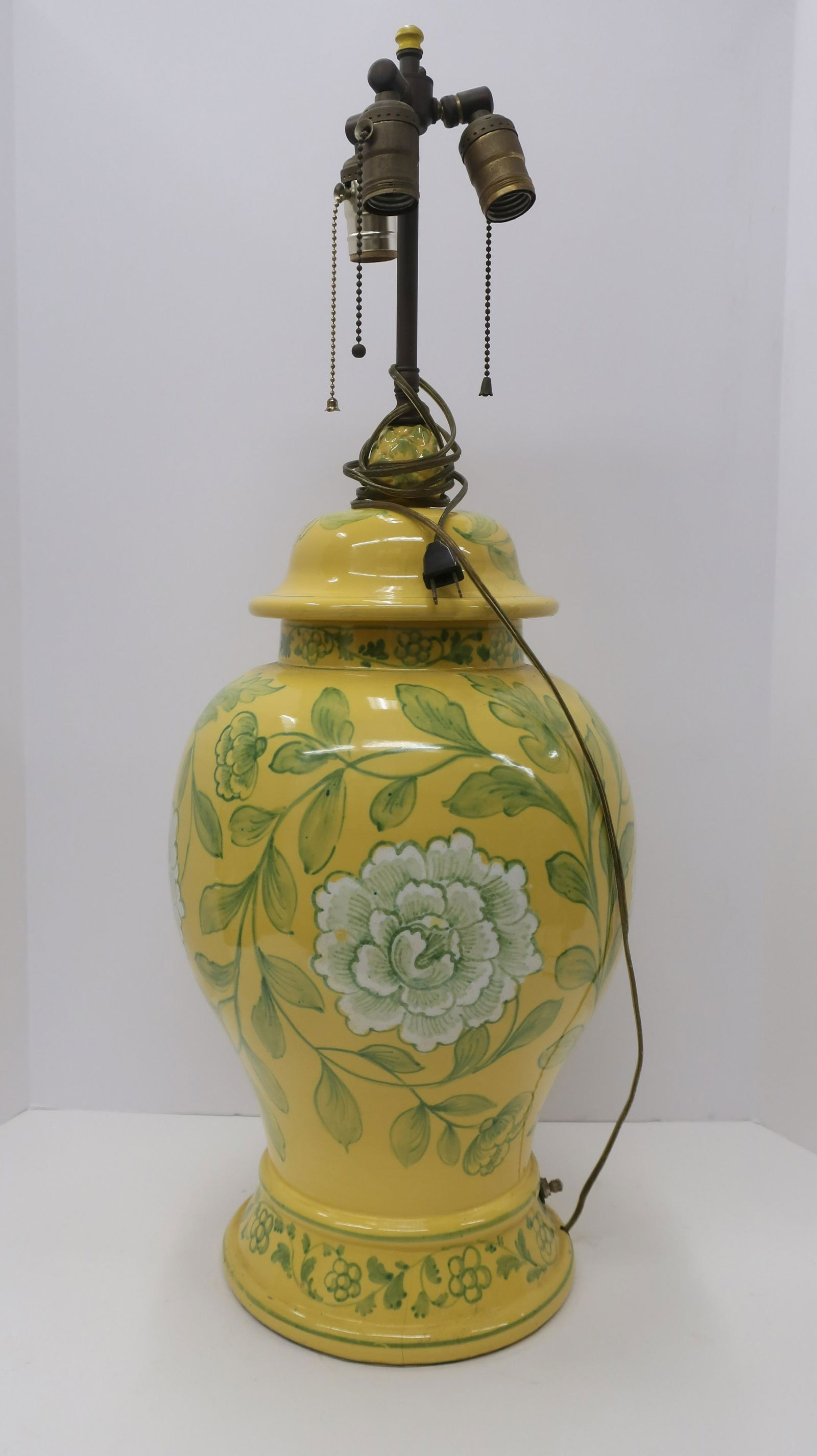 Large Lidded Jar Form Lamp (1 of 2)