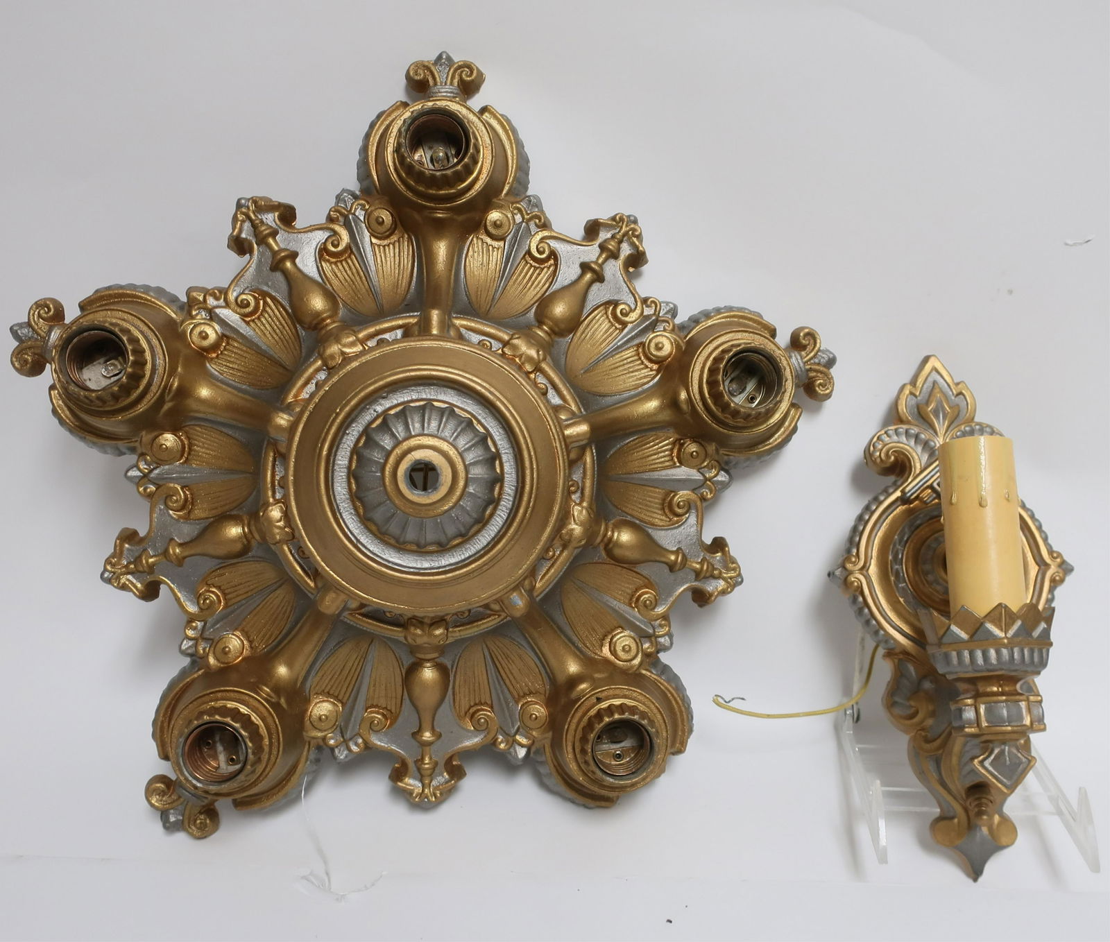 5-Light Ceiling Fixture & Sconce (1 of 1)