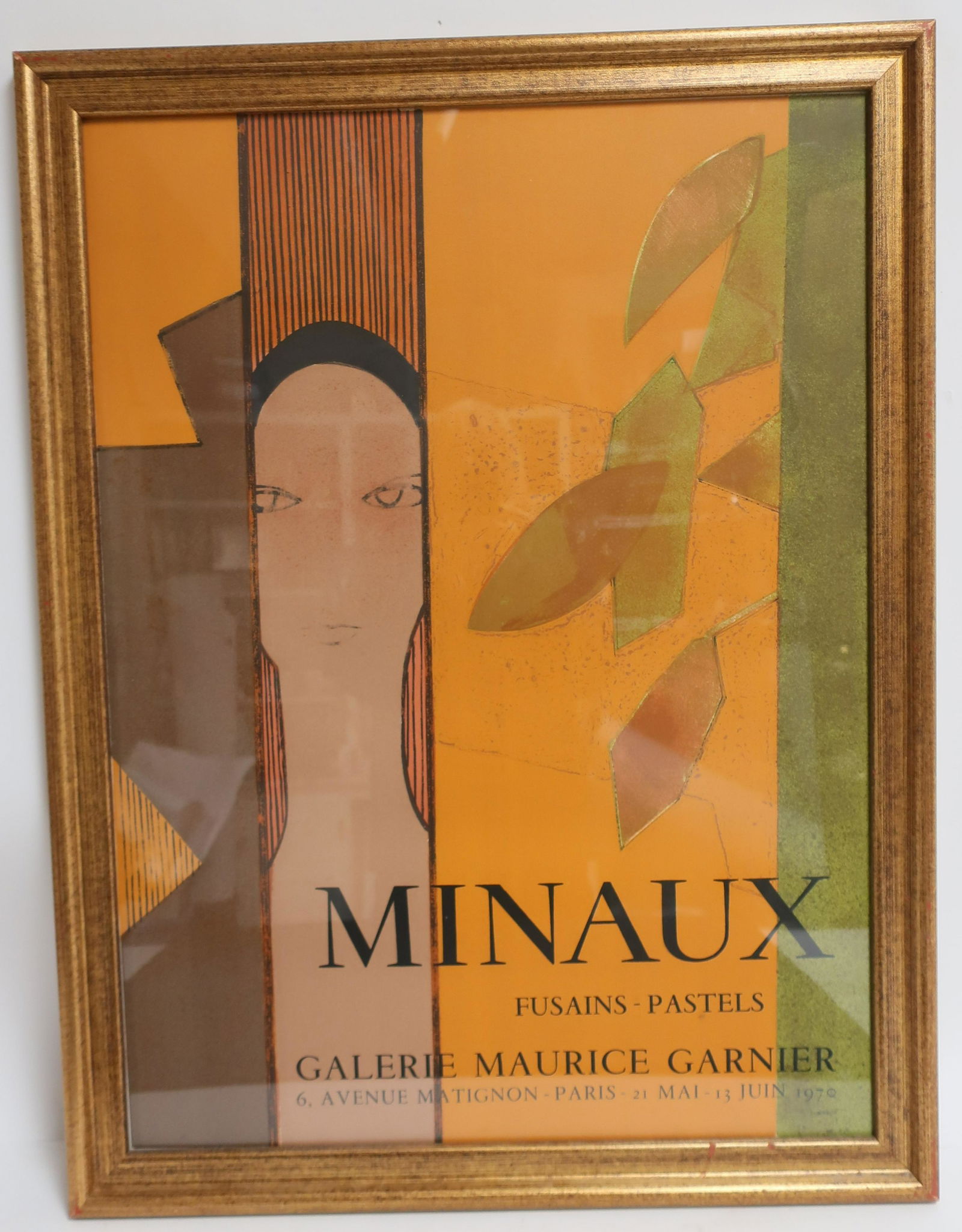 Andre Minaux, Gallery Poster 1970 (1 of 1)