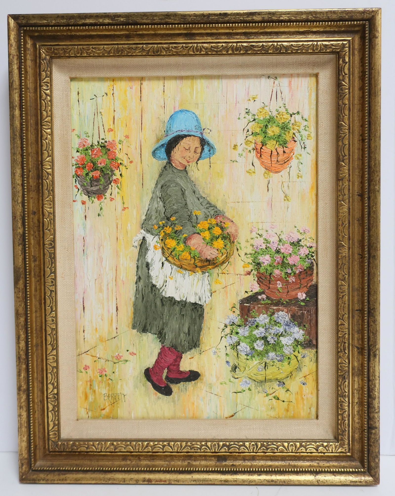 Mildred Barrett, Flower Seller (1 of 1)