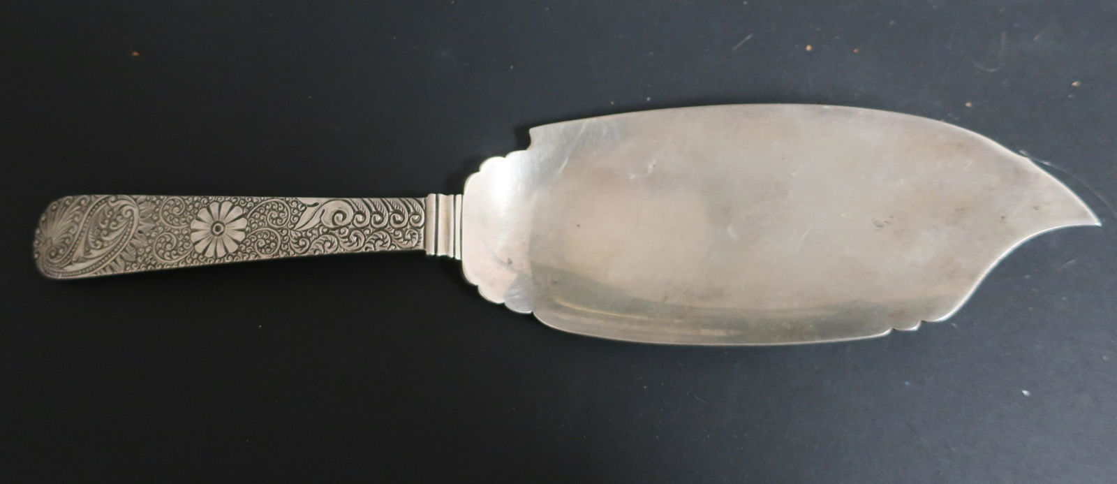 Sterling Silver Fish Slice, J.E. Caldwell (1 of 2)
