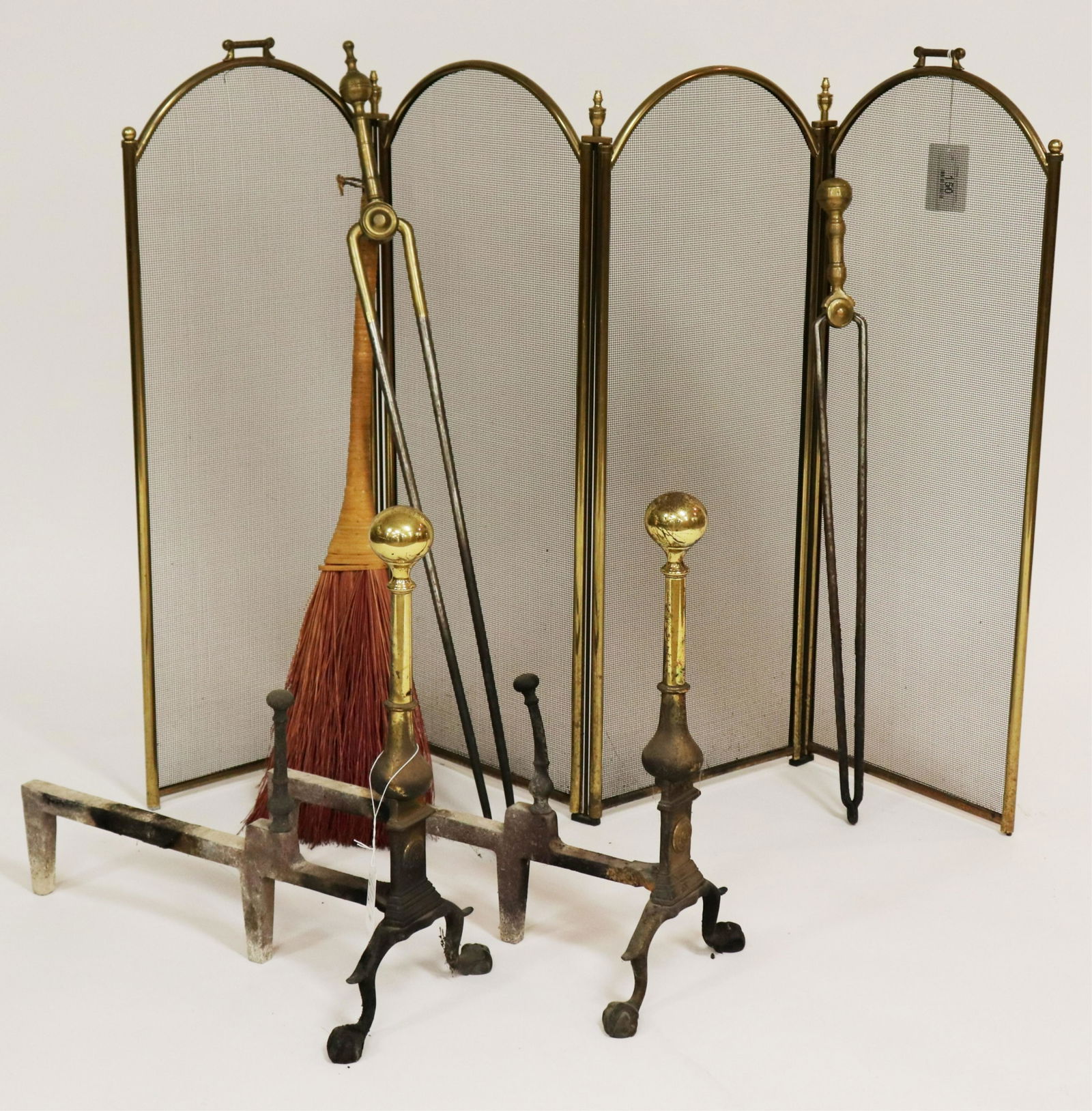 Fireplace Accessories: Andirons, Tools, Screen (1 of 3)