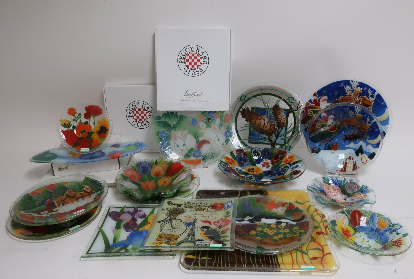 20 pcs. Peggy Carr Glassware (1 of 2)