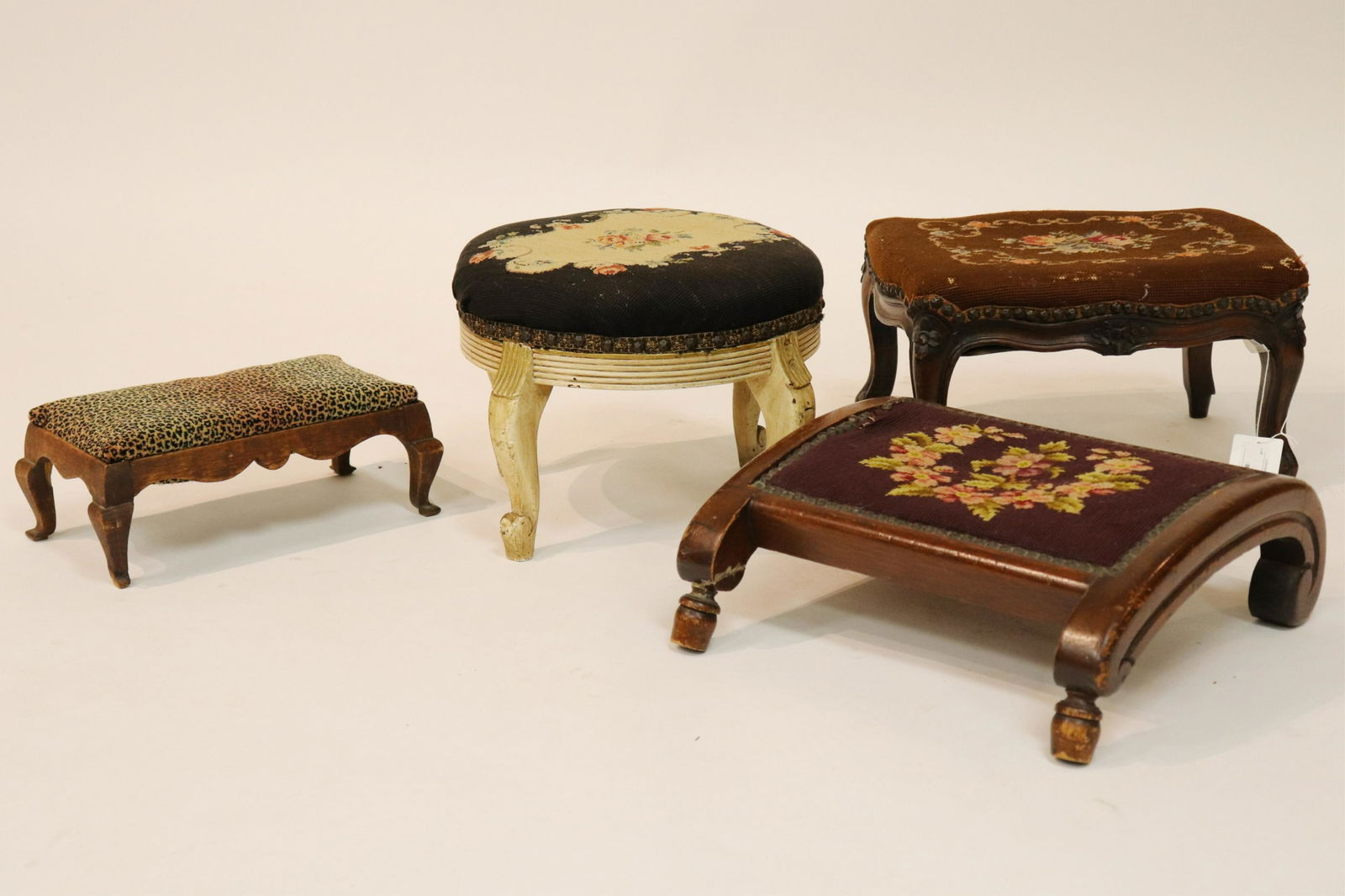 Four Vintage Footstools (1 of 3)