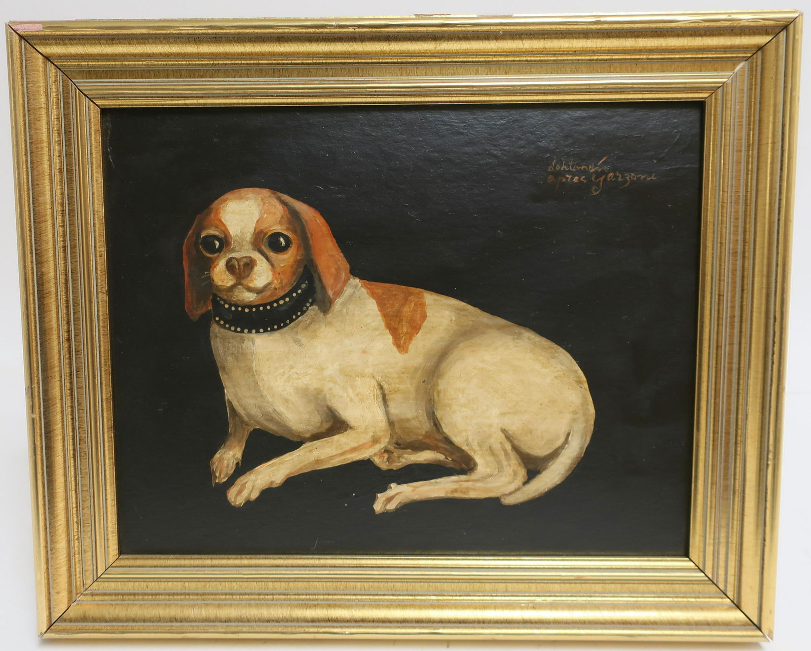 After Garzoni, Painting of Dog O/C (1 of 2)