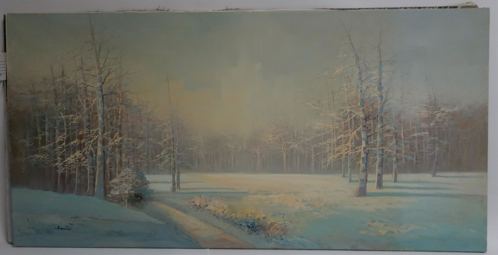 Two Winter Landscapes O/C (1 of 2)