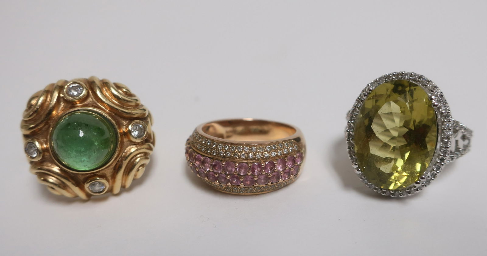 Group of Modern Gold Rings (1 of 2)