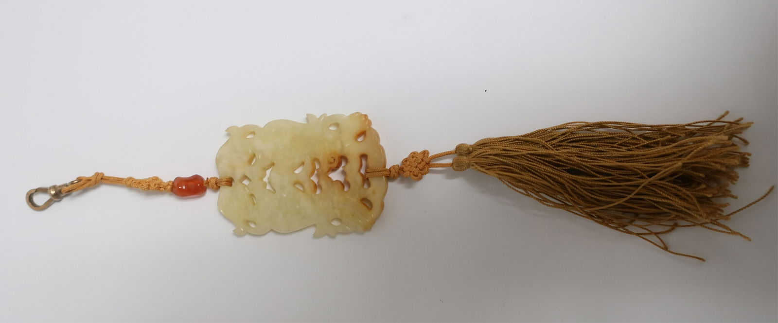 Asian Carved Hardstone Pendant (1 of 2)