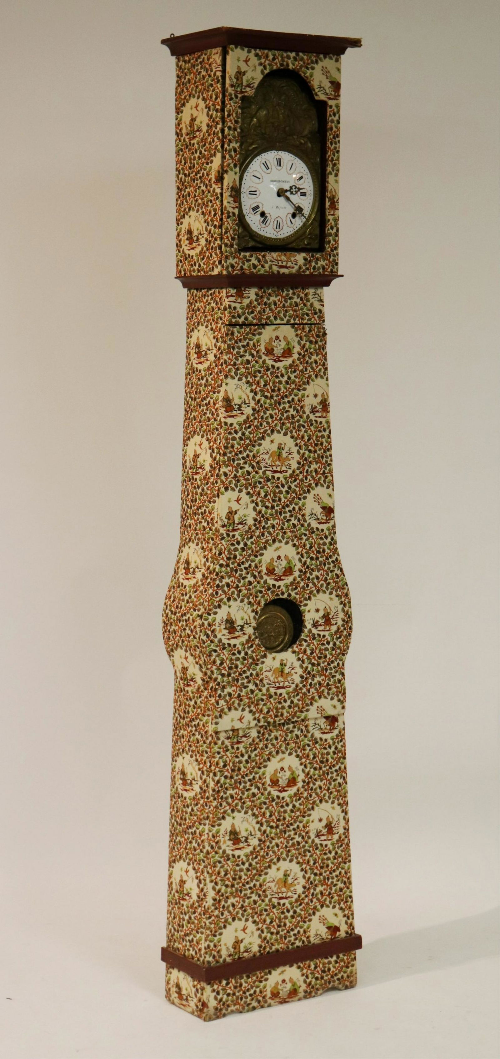 French Morbier Tall Case Clock, 19th C. (1 of 7)